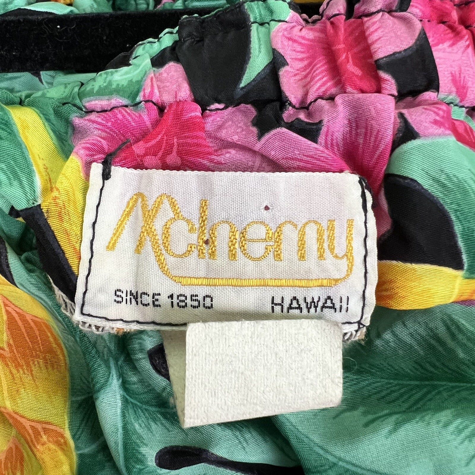VTG 60s McInerny Hawaiian by Sidney Tie Strapless Knee Short Dress Sz XS/Small