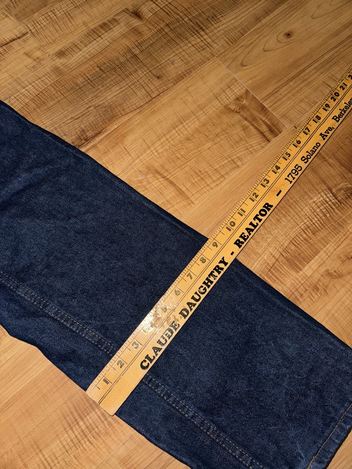 VTG 70’s Levi’s 25035 0214 Orange Tab Jeans Size 12 Talon 42 Zipper Dark! USA