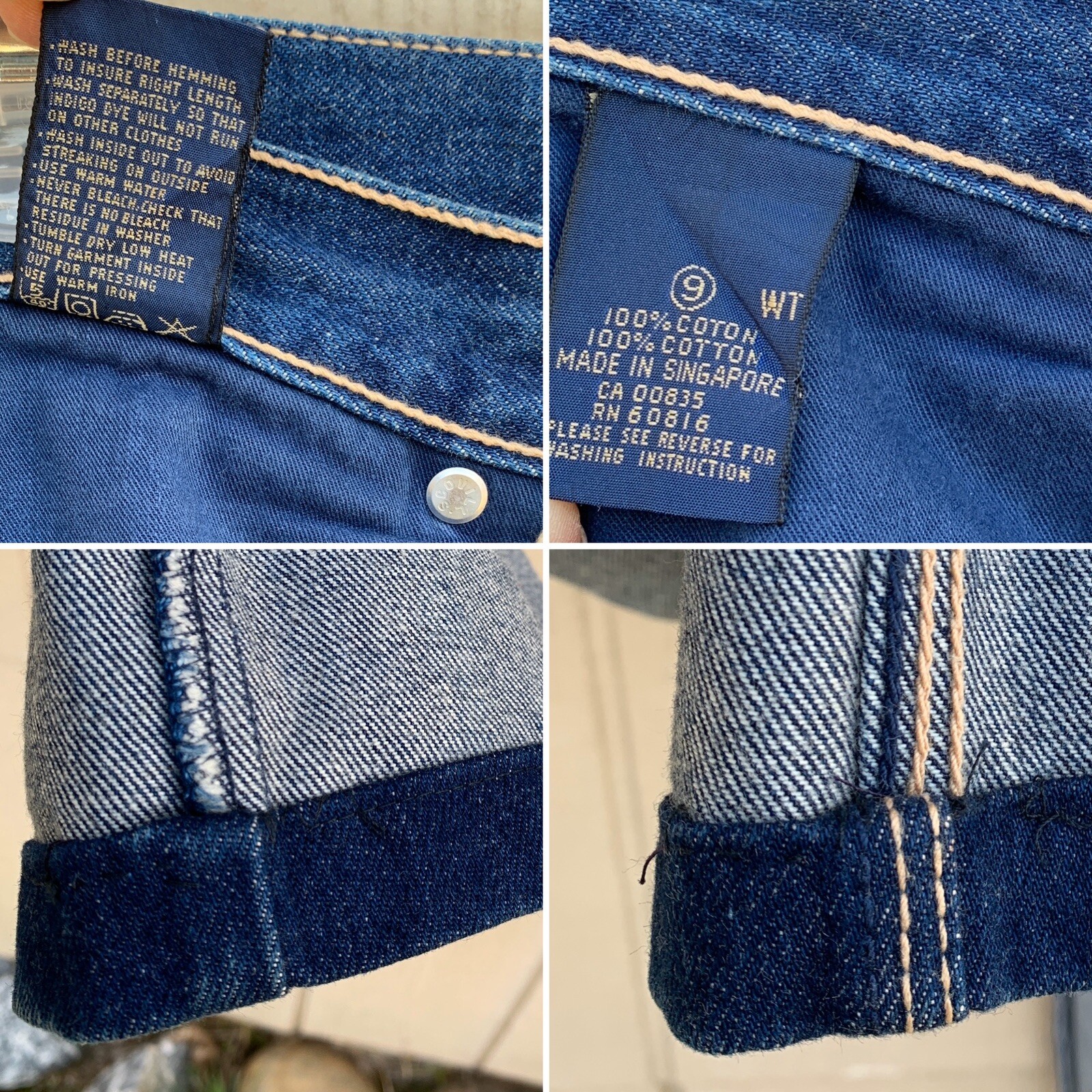 Vintage Gloria Vanderbilt For Murjani Jeans High Waist 9 28” Waist