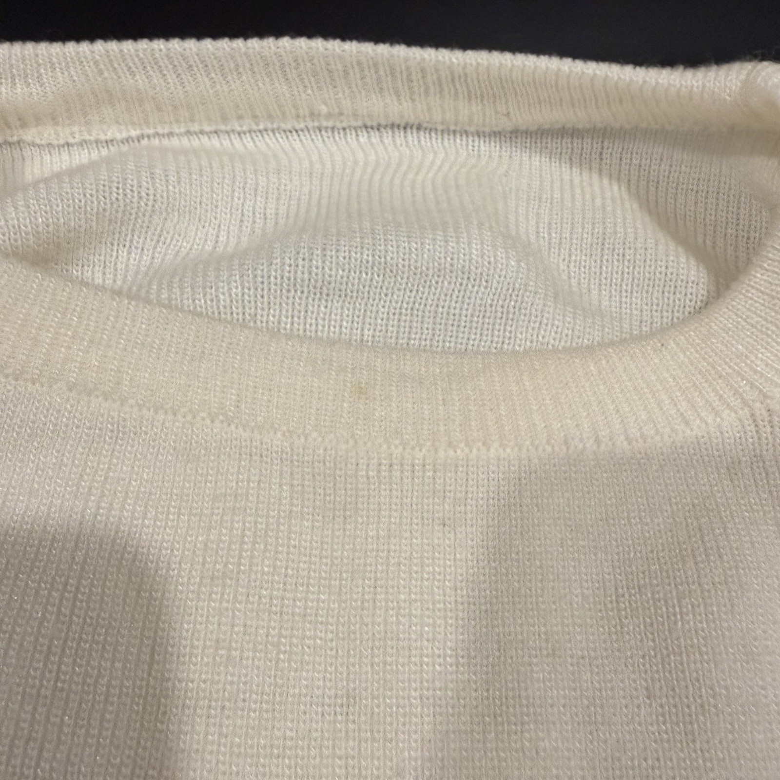 Vintage Cyn Les Shirlee Designs SWEATER Embroidered MUSIC Teacher NOTES XS/S