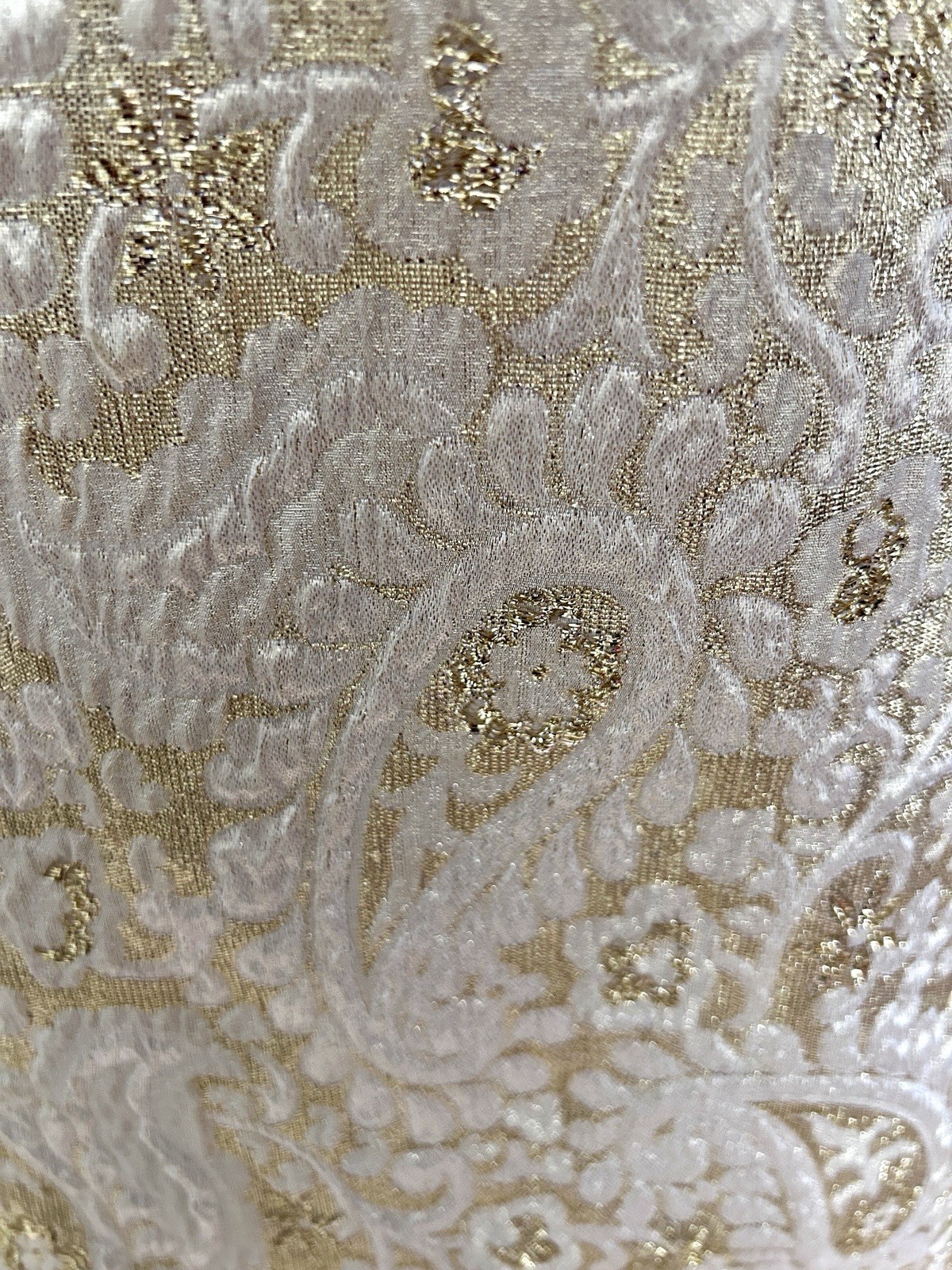 Vintage Suzy Perette Coat-Dress Gold Brocade Glam Cocktail Party Mid Century