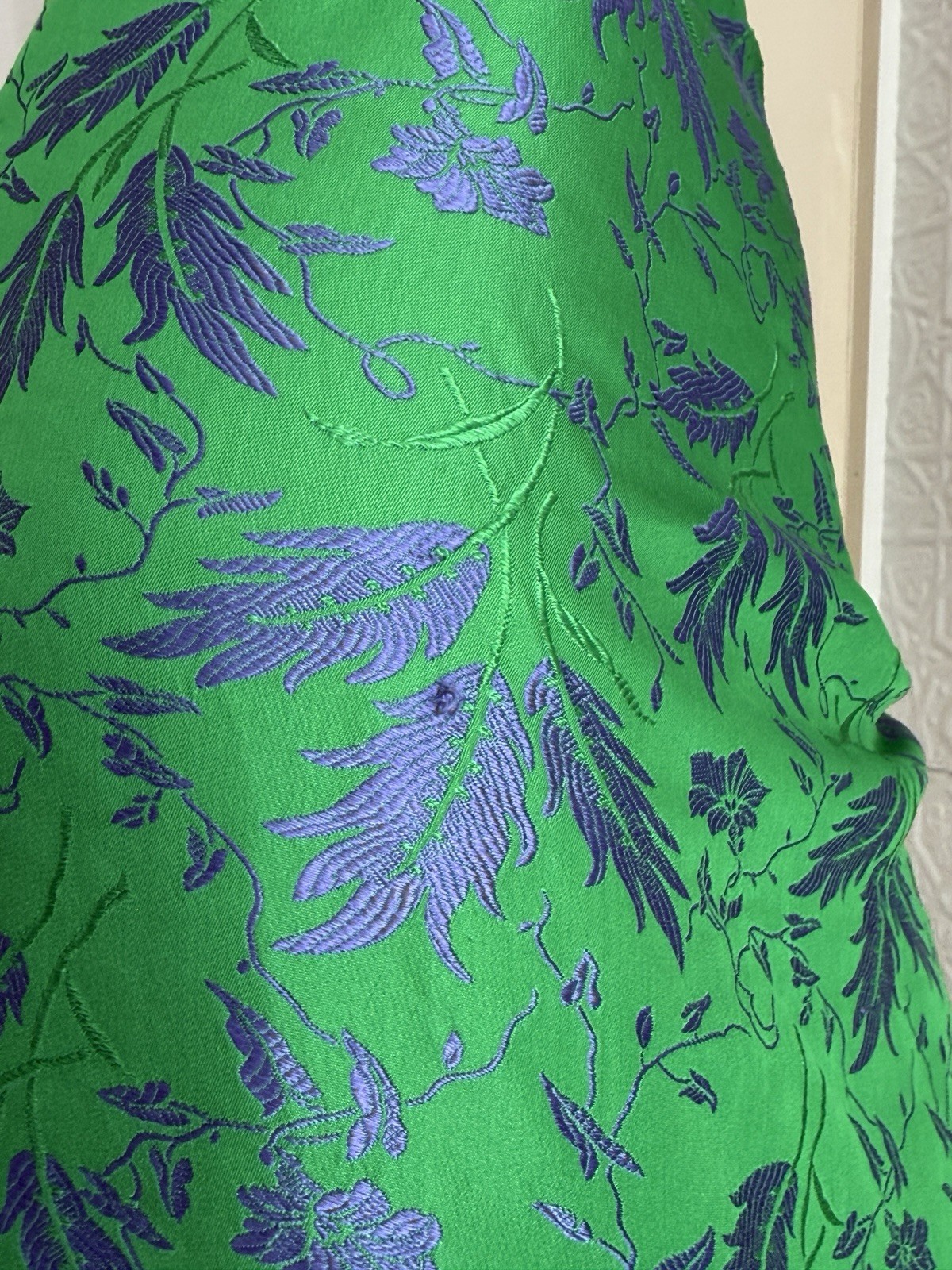Ceil Chapman mermaid dress vintage designer gown glam 1950s midcentury Sarong S