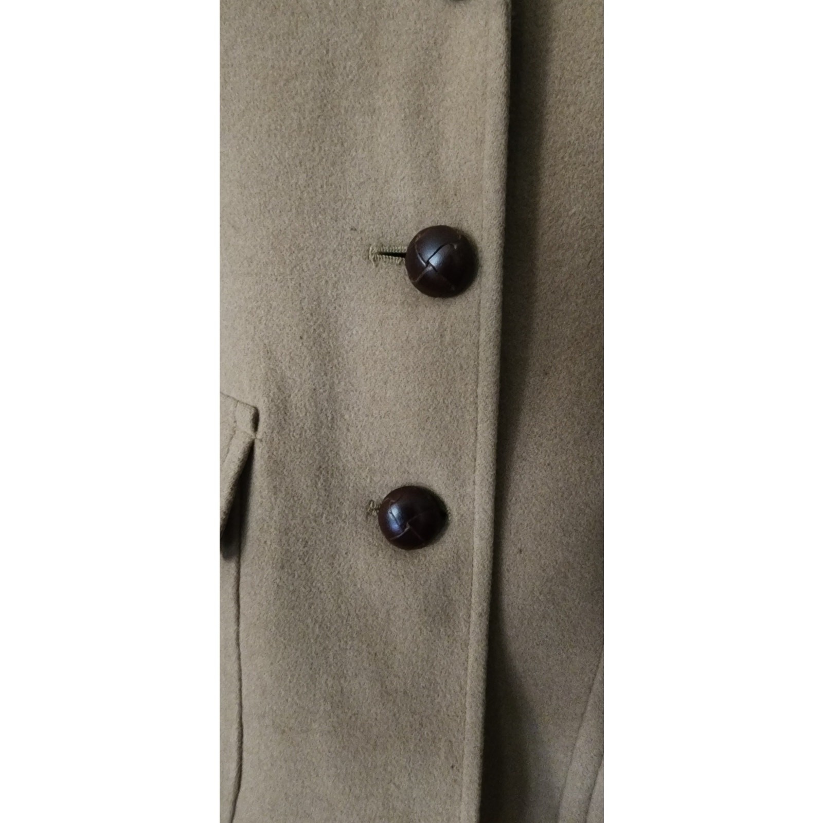 VTG 1990s Lauren Ralph Lauren Camel Wool Blazer Beige Riding Jacket Saipan 2P