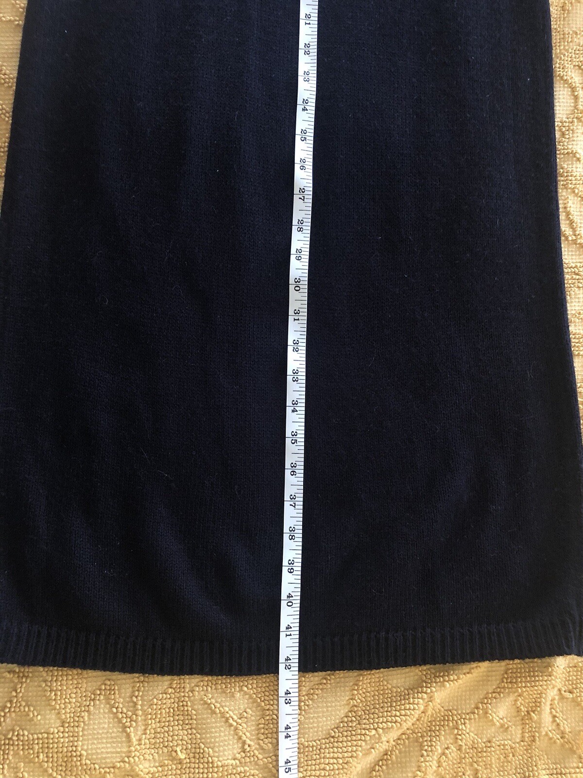Vtg Yarn Works Angora Blend Sweater Dress Small Q10