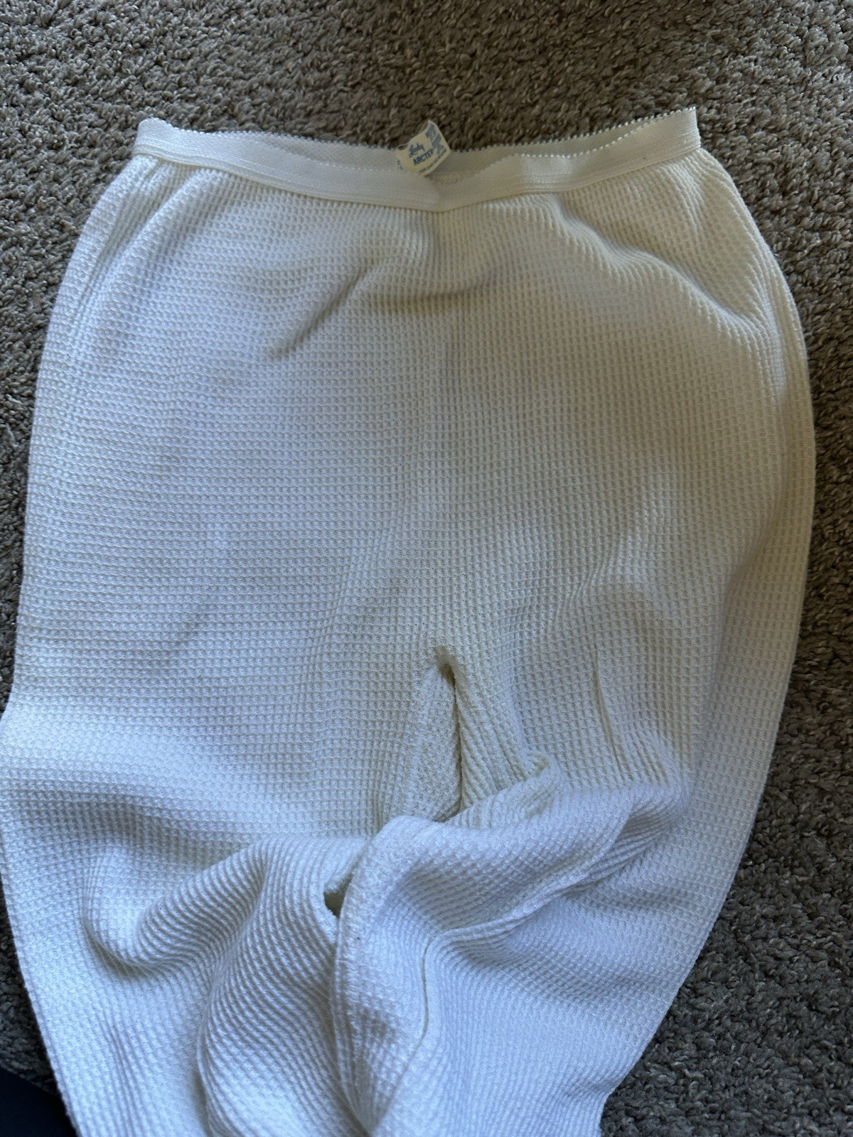Vintage Lady Arctex Thermal Long Johns M Waffle Knit Base Layer USA Gorpcore Ski