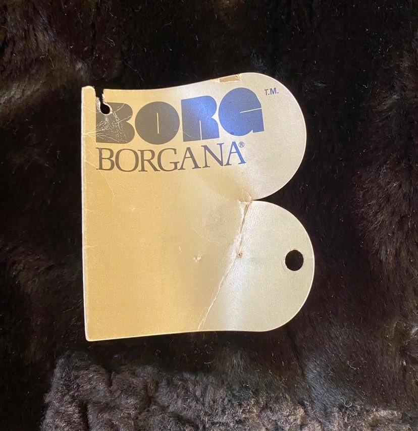 Vintage Borgana Styled By Sportowne Coat Jacket Union Made USA Brown Size 8 M