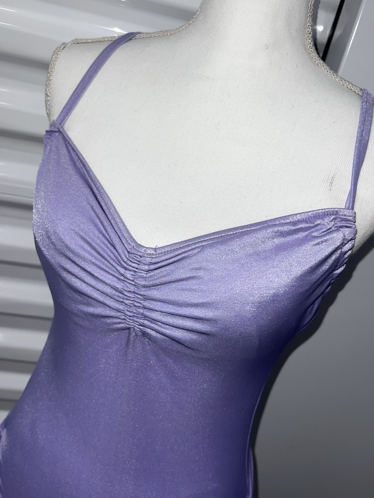 Vintage 1980’s Cheryl Tiegs Sears One Piece Swimsuit Purple Size 12 SEARS