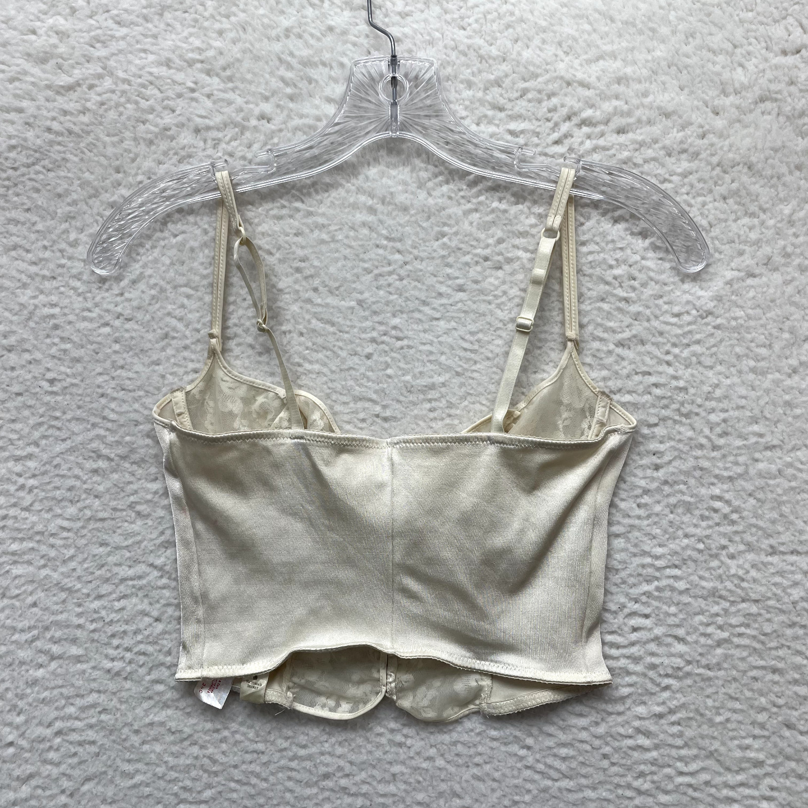 70s 80s Vintage Victoria’s Secret Corset Camisole Coquette Edwardian Victorian