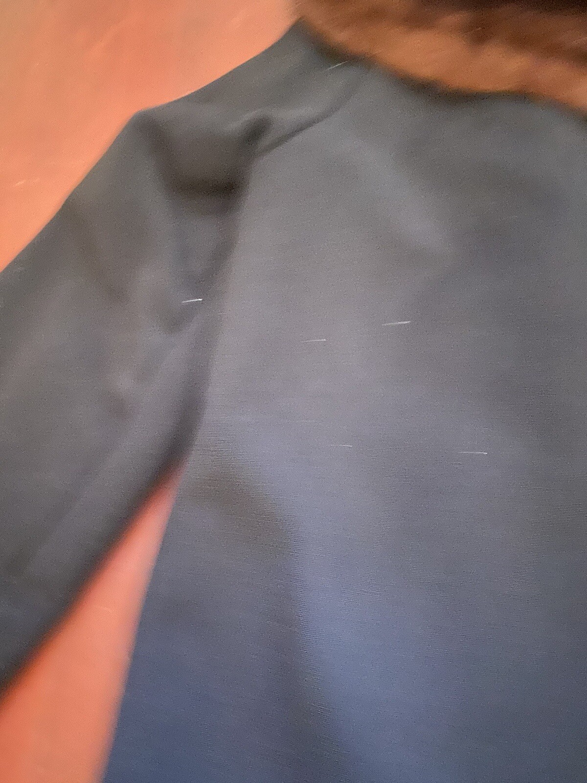Vtg Stevens Forstmann Wool Blend Coat Fur Collar Women’s Button Missing Size???