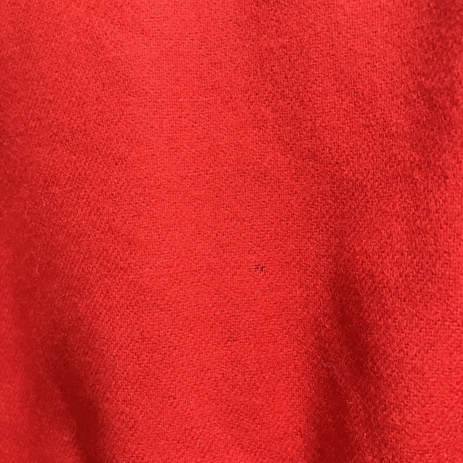 Vintage Savannah Holiday Red Wool Bomber Jacket Size 12 Christmas Grandma