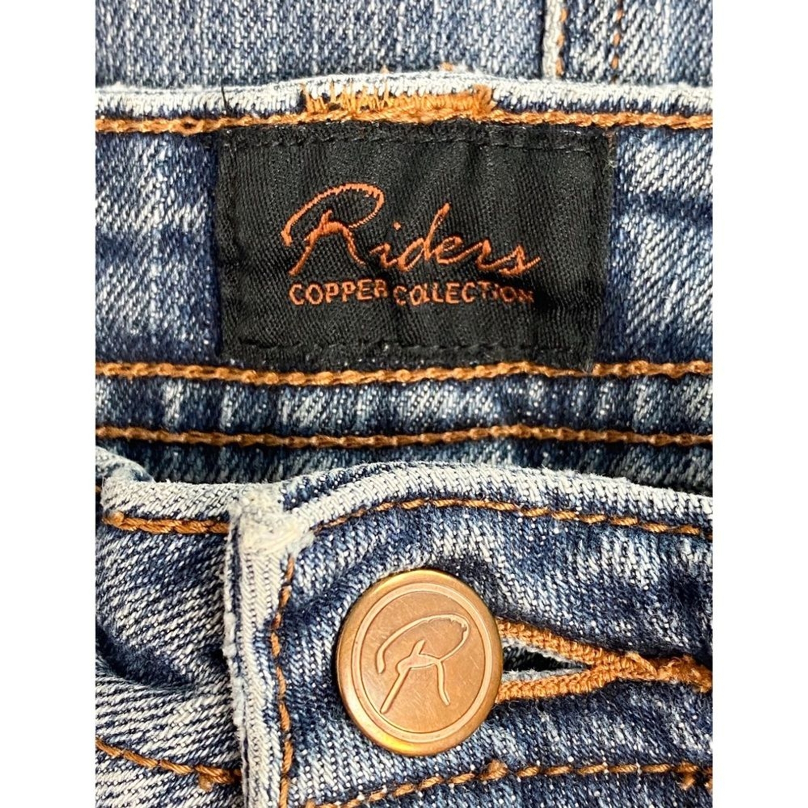 Vintage Riders Womens Y2K Mini Denim Skirt Size 6/8 Retro Western Cowgirl Rodeo