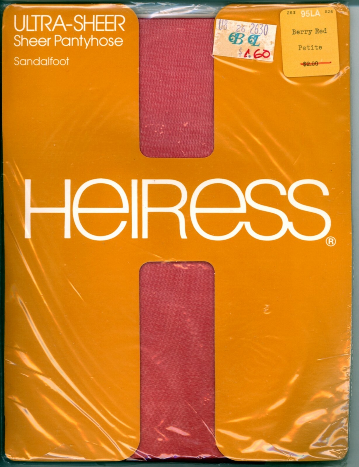 Lot 4 Heiress Pantyhose Size Petite Sandalfoot MIX Color Textured Sheer Vtg NIP