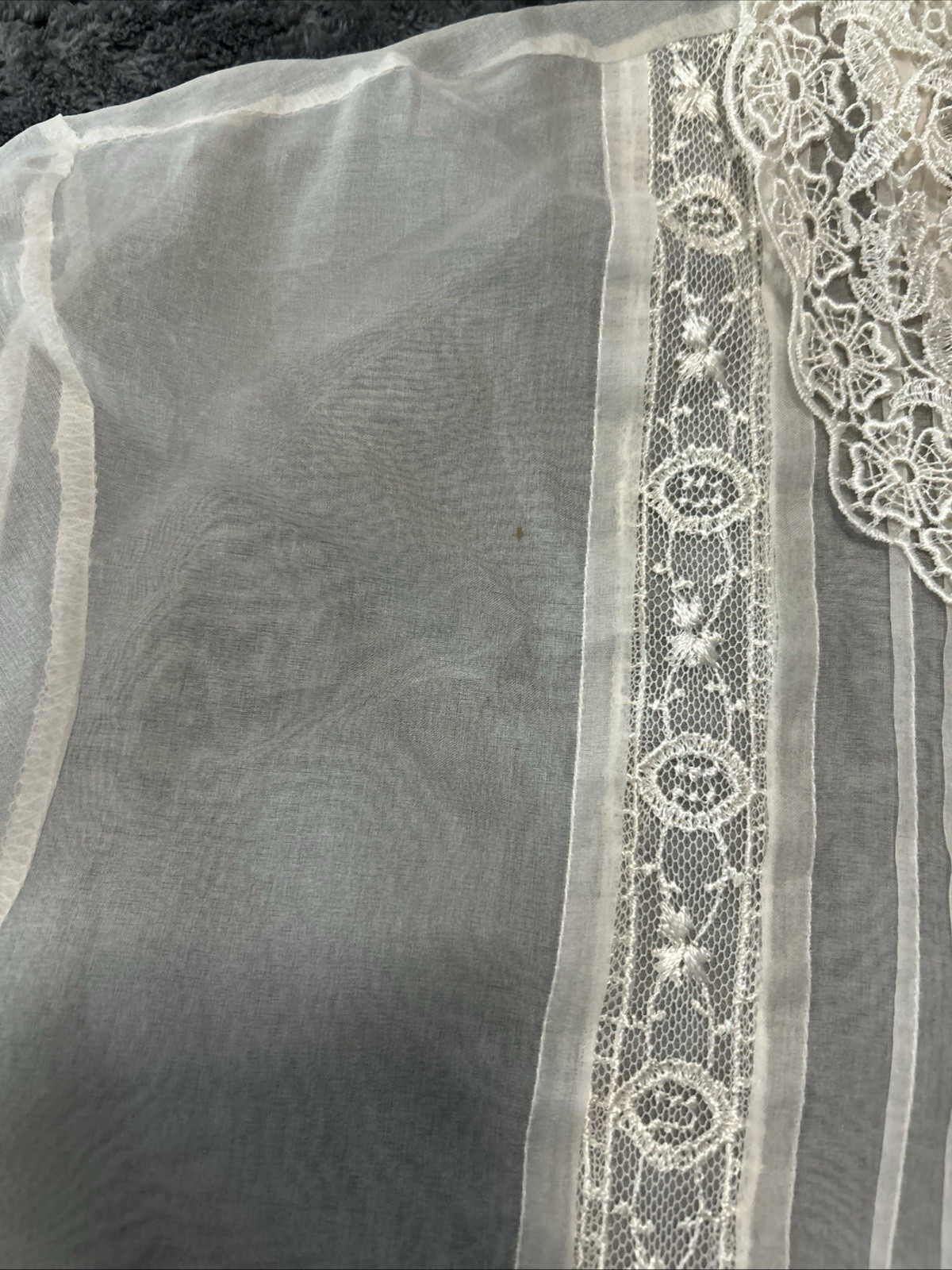 Karen Alexander Vintage Size 8 Sheer Shirt