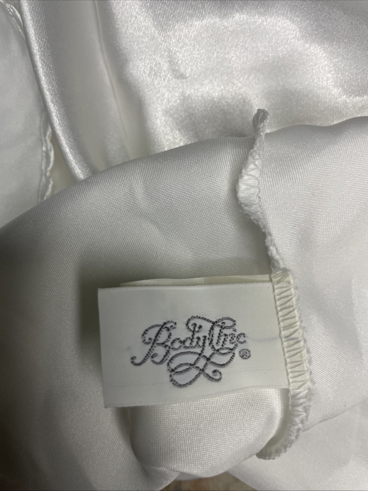 Vintage Body Chic White Lace Camisole Tank Cami Size Large