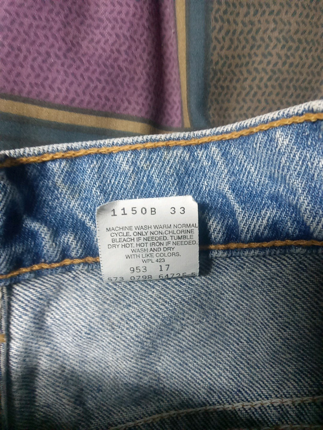 Vintage Levi 517 Sz 8 Reg M Boot Cut Lo Rise Unworn W/out Tag Red Tab 90s Denim