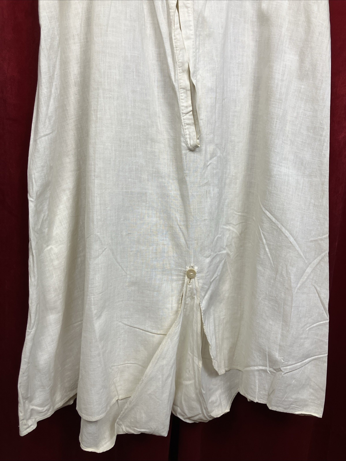 XL 1x Vintage 1910 20s Union Suit Cotton Womans