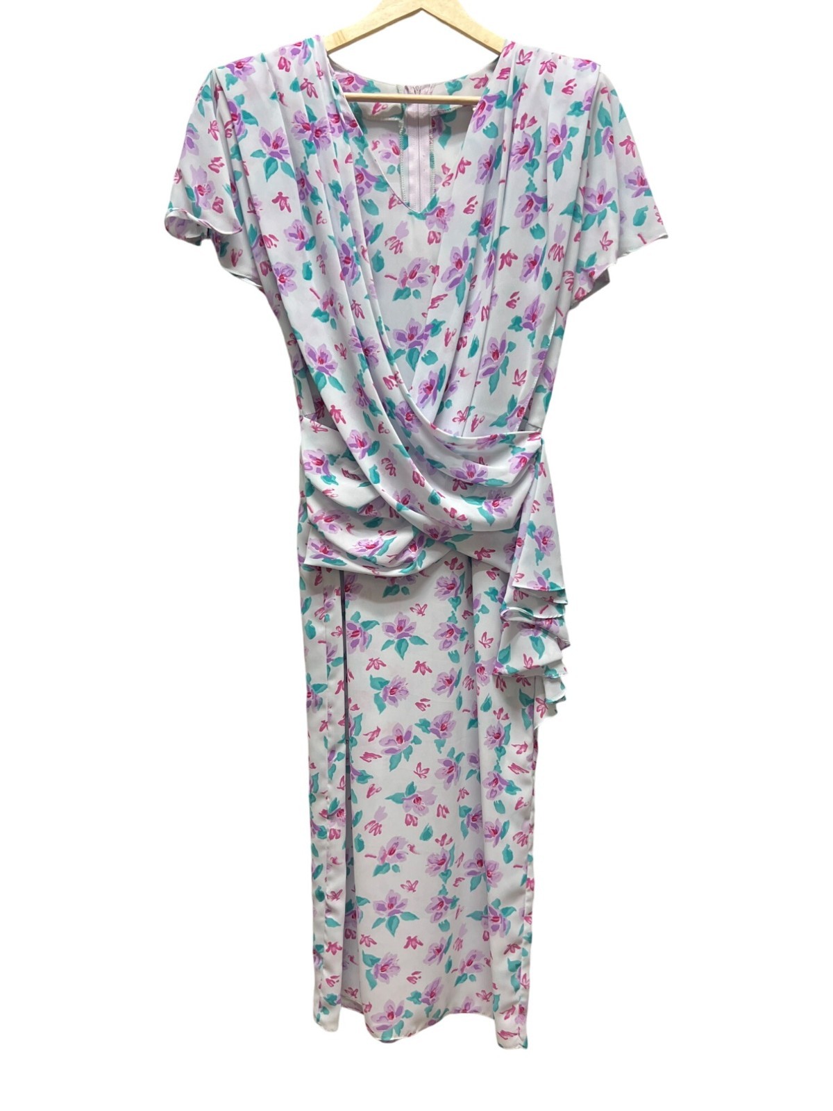 You Babes II Vintage 80’s Floral Fit & Flare Shift Dress