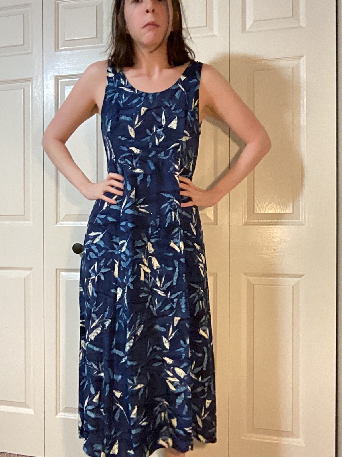 Vintage 90s Darian Sleeveless Summer Dress