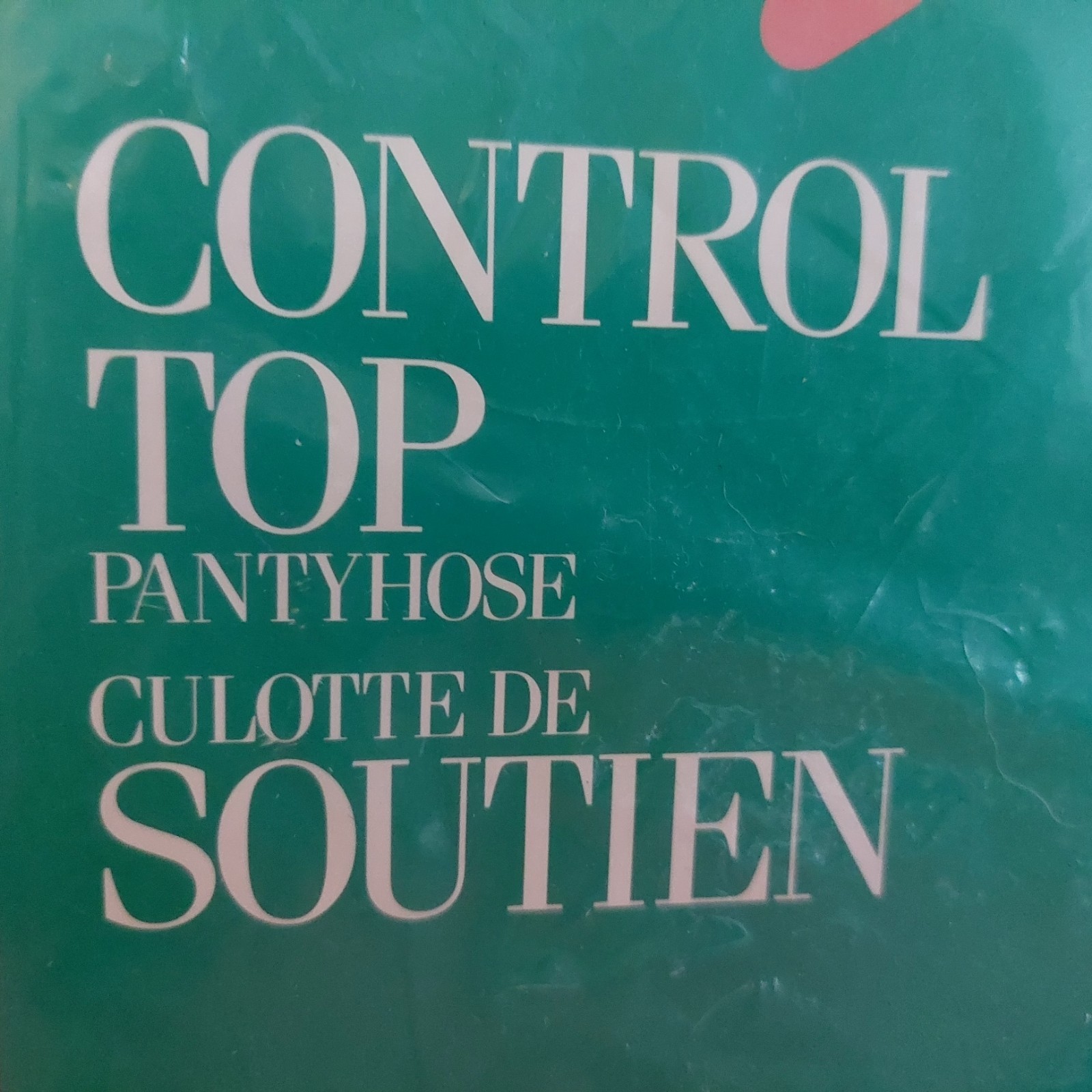 Vintage Pantyhose Rare Peoples Control Top Color Taupe Size Extra Tall BALLS1