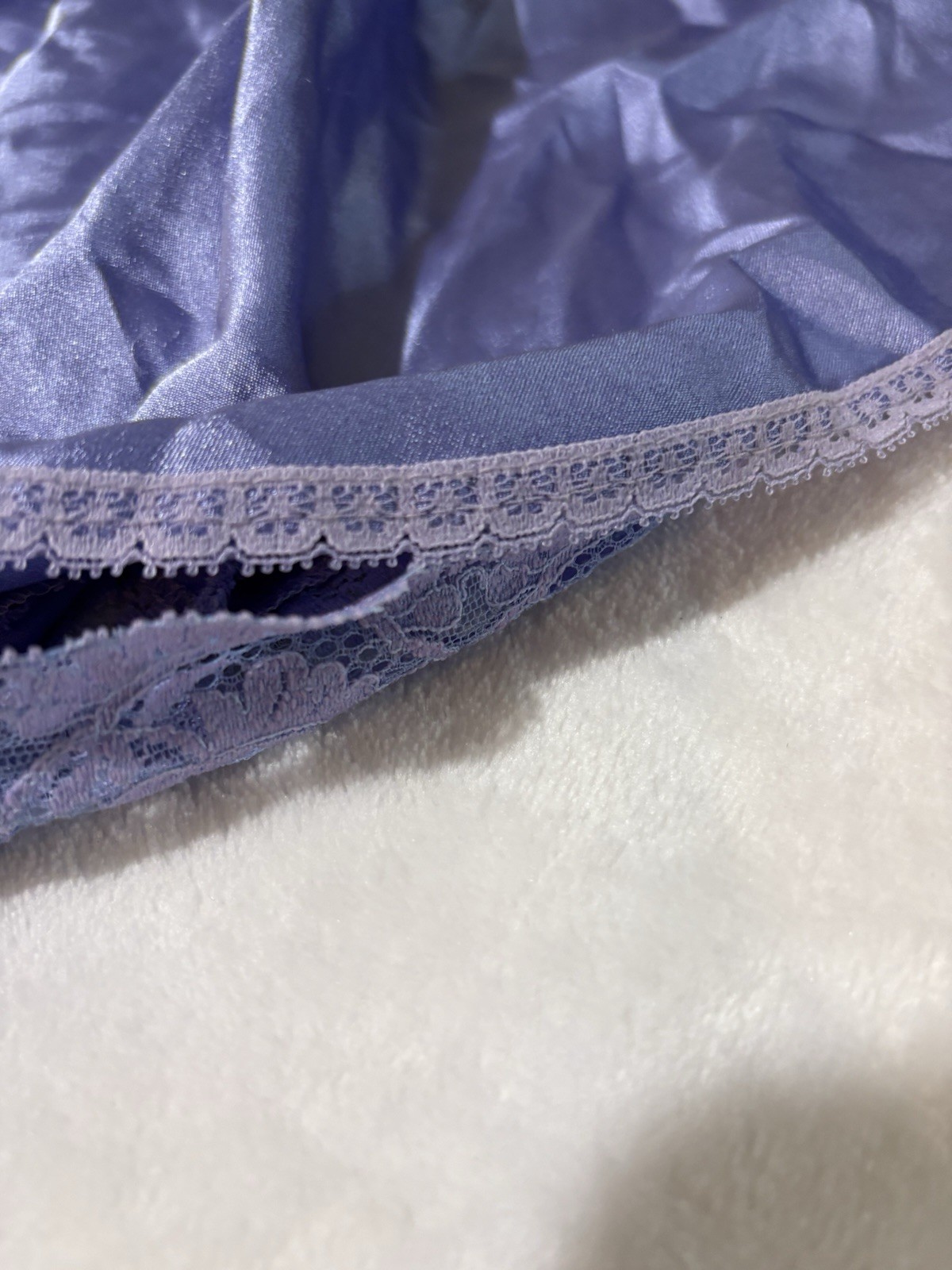 Vintage Lindsey Roscoe for Farr West Purple High Rise Panties Waist 24”