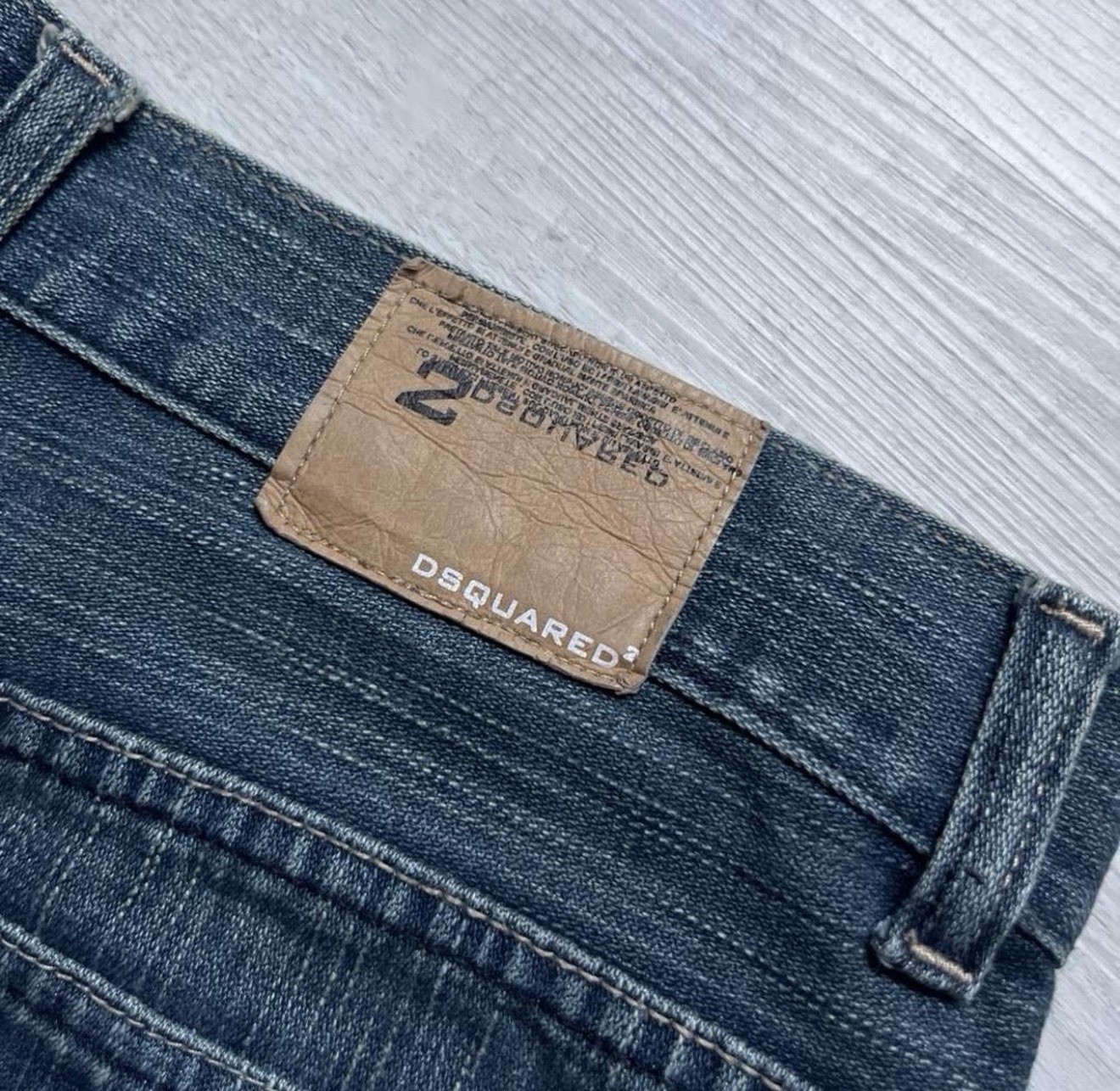 Vintage 2000s Dsquared2 Bootcut Studded Denim