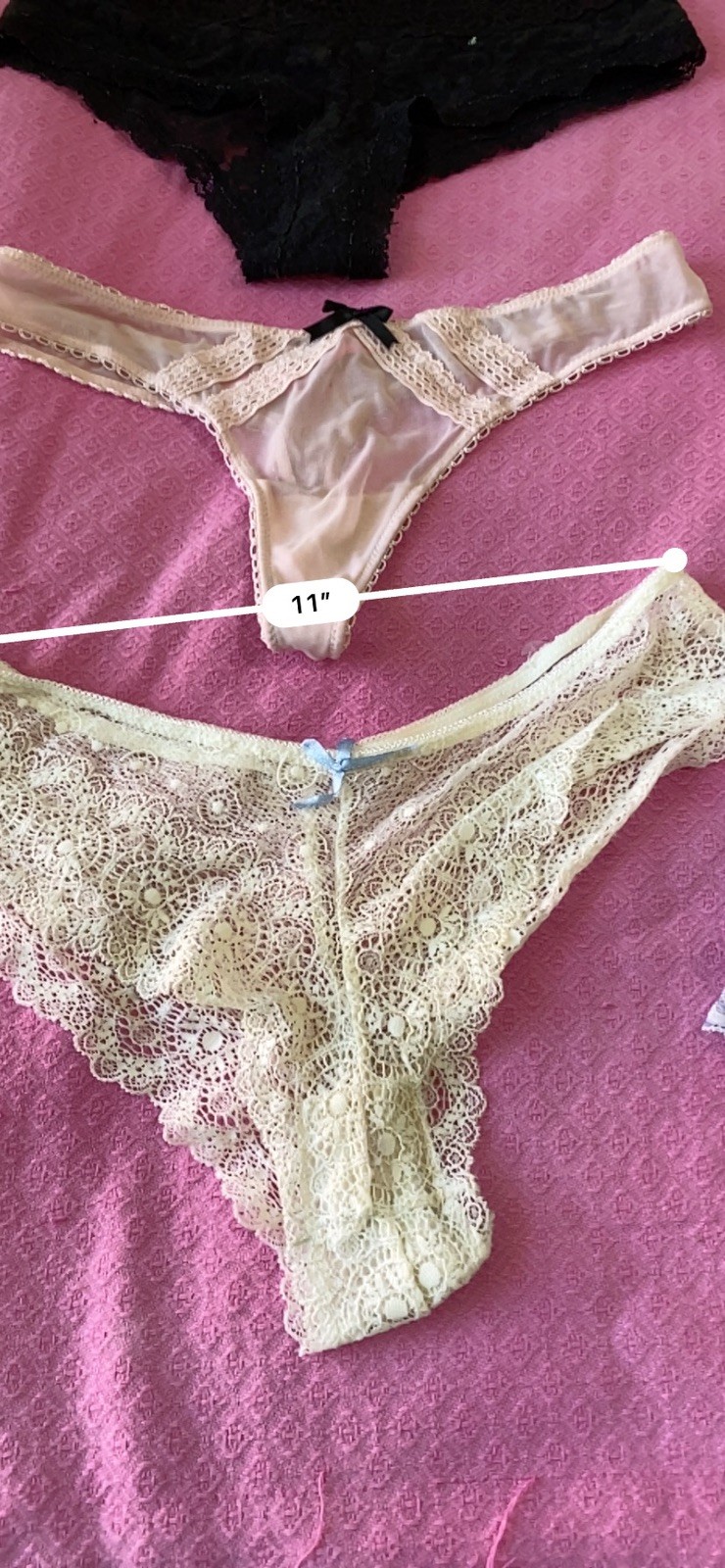 Vintage lote 8 mix Panties #312