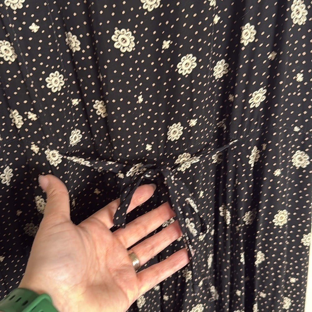 Vintage Janice McCarty Sleeveless Maxi Dress Size Large Cottagecore Boho
