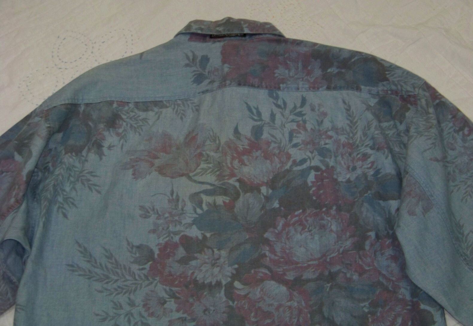 Women’s Vintage Outback Red LS Button Front Shirt – S