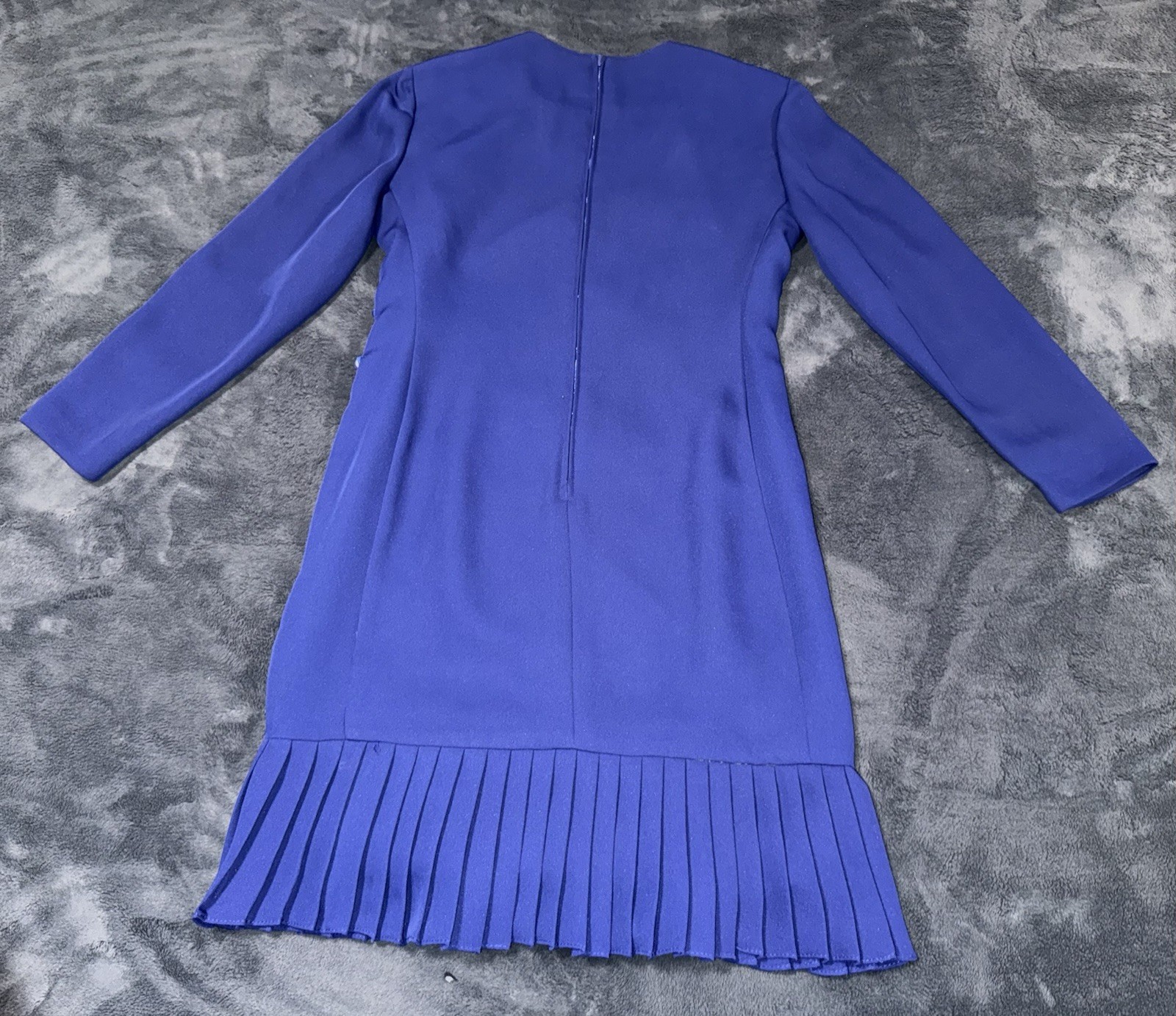 Vintage California Design by Dorothy Samuel Royal Blue Dress