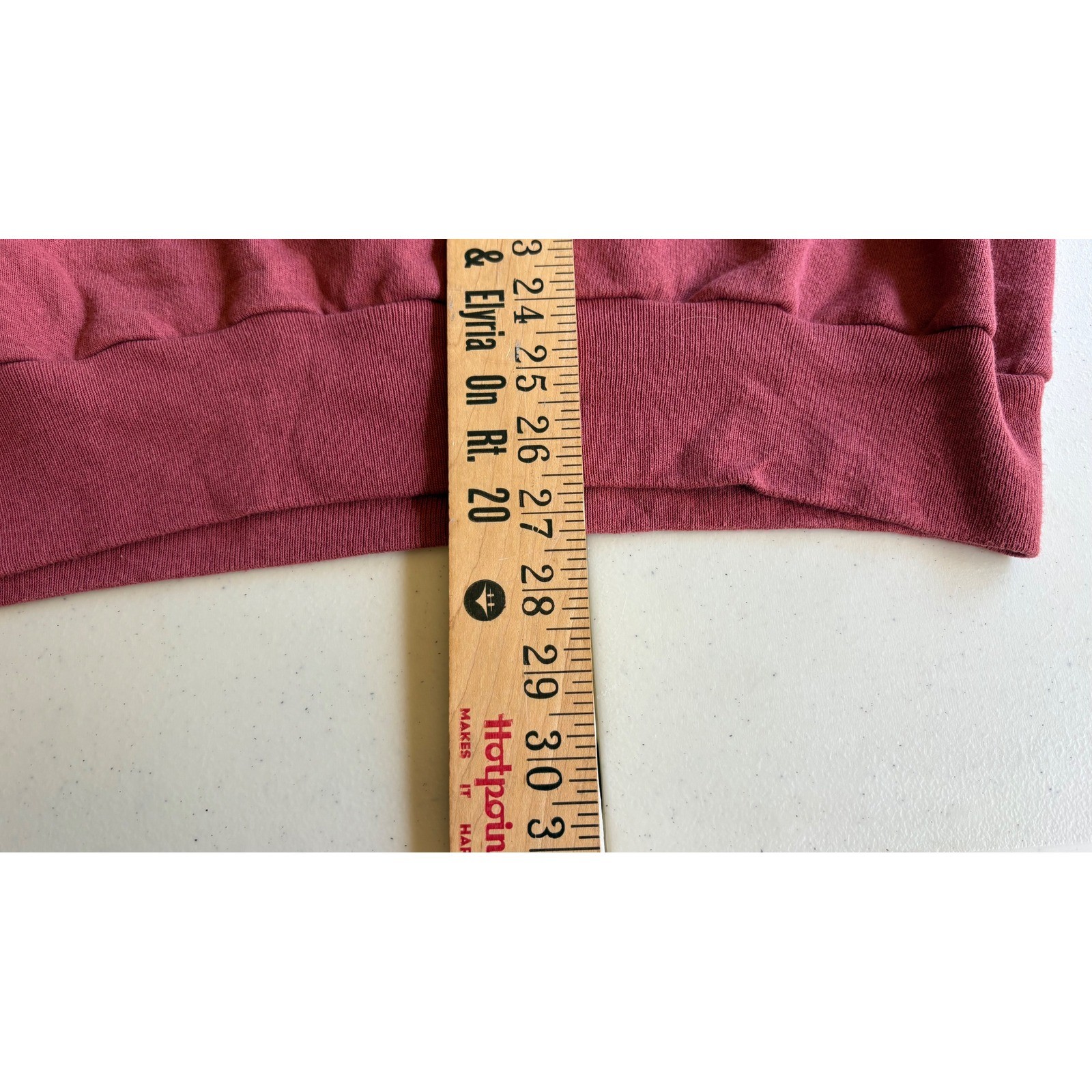 Vintage Jerzees Floral Sweatshirt Burgundy Collar Large USA