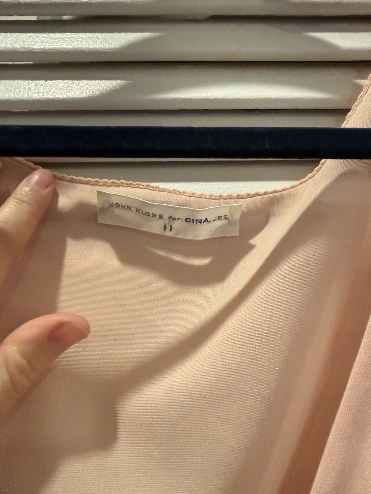 John Kloss For Cora 1970s Pajama Set Crop Top And Drawstring Pants