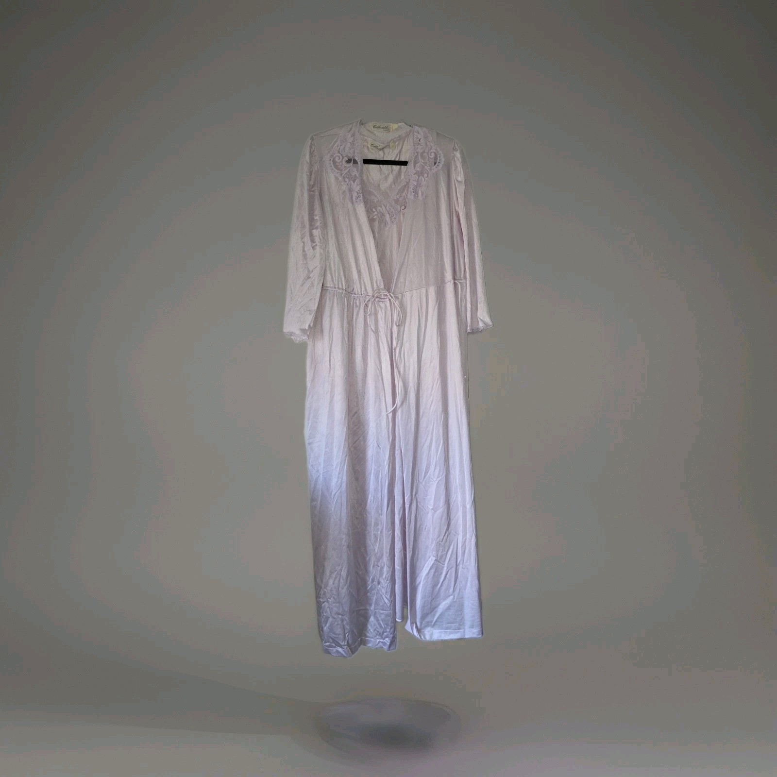 Vintage Collectibles JCPenney Nylon & Lace Gown With Robe (MEDIUM)