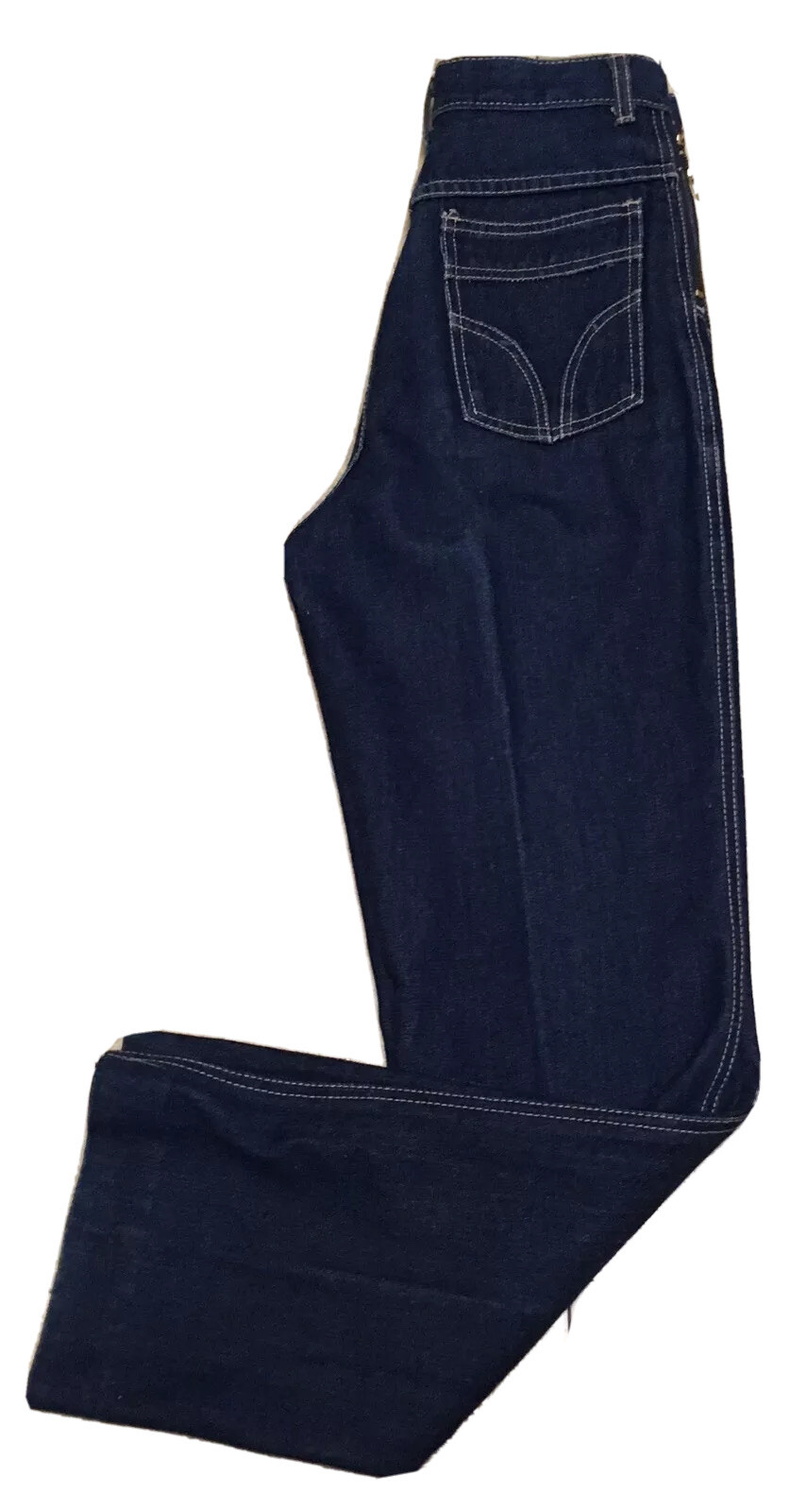 Vintage High Waist Marsala Fine Fashion Sports Wear Jeans 7/8 27″ Waist