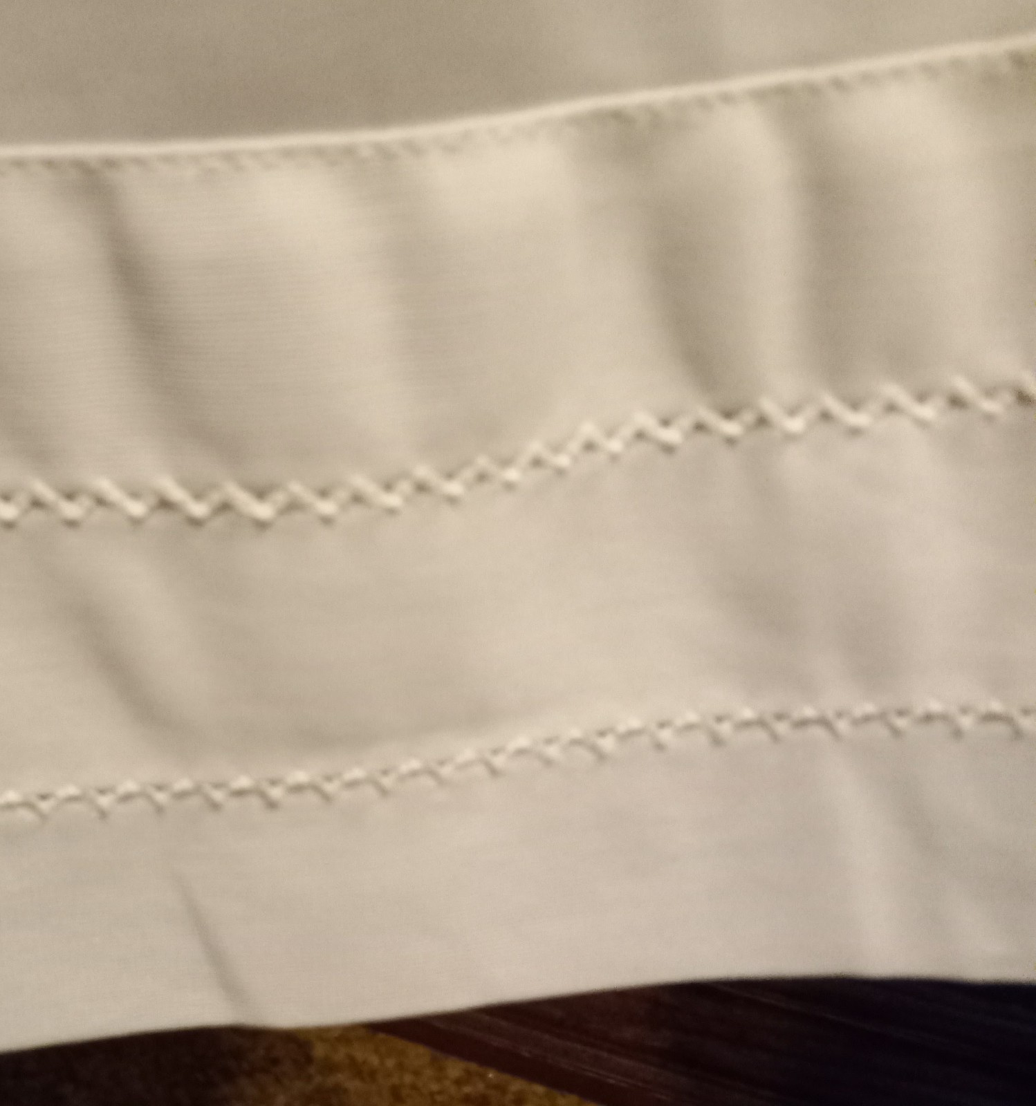 Vintage Bradley size 42 white full slip trim to fit „snip it” hem Union Label