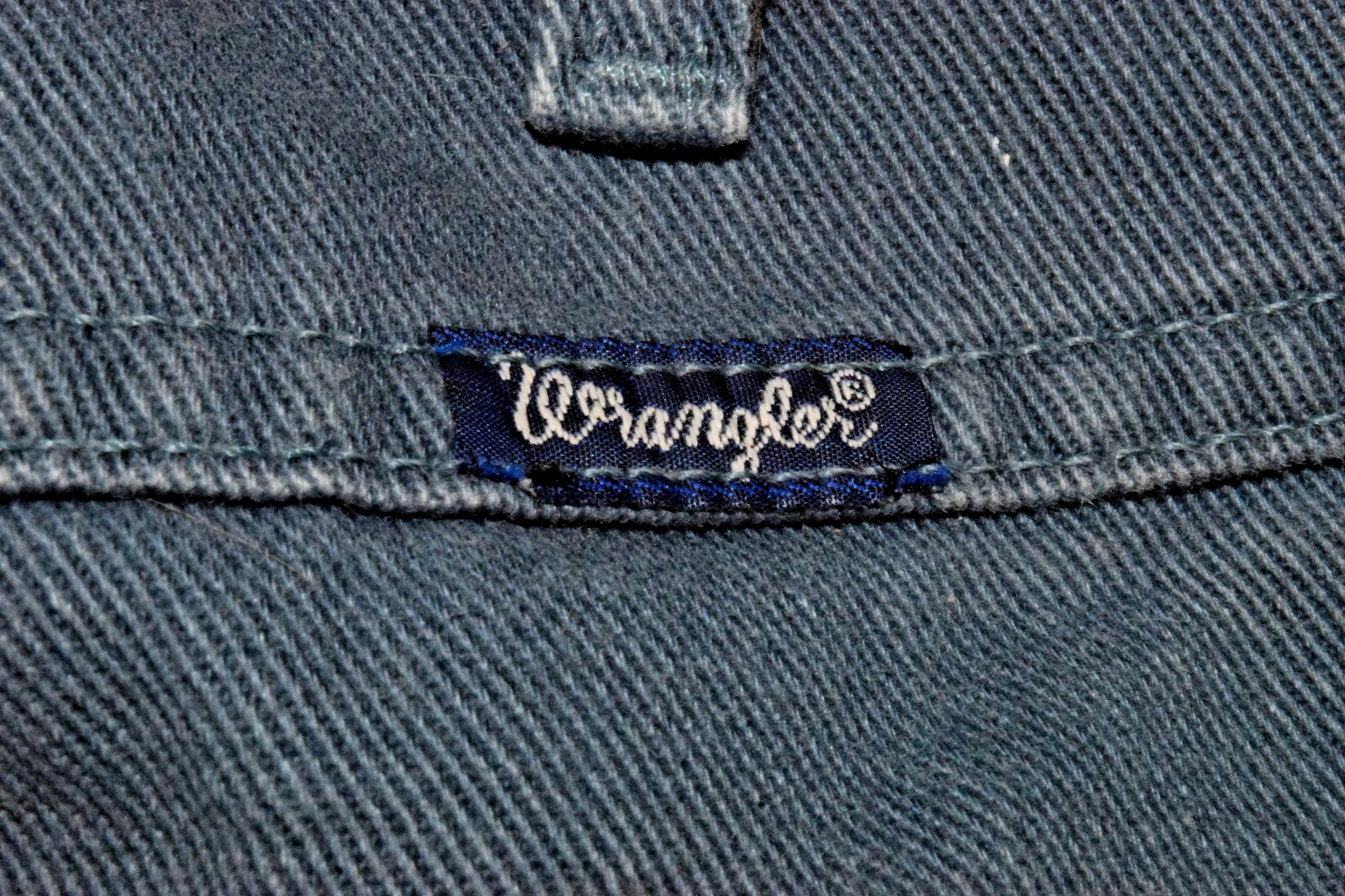 Vintage Wrangler Western Jeans 26 x 30 90s Steel Gray No Pockets Perfect Butt