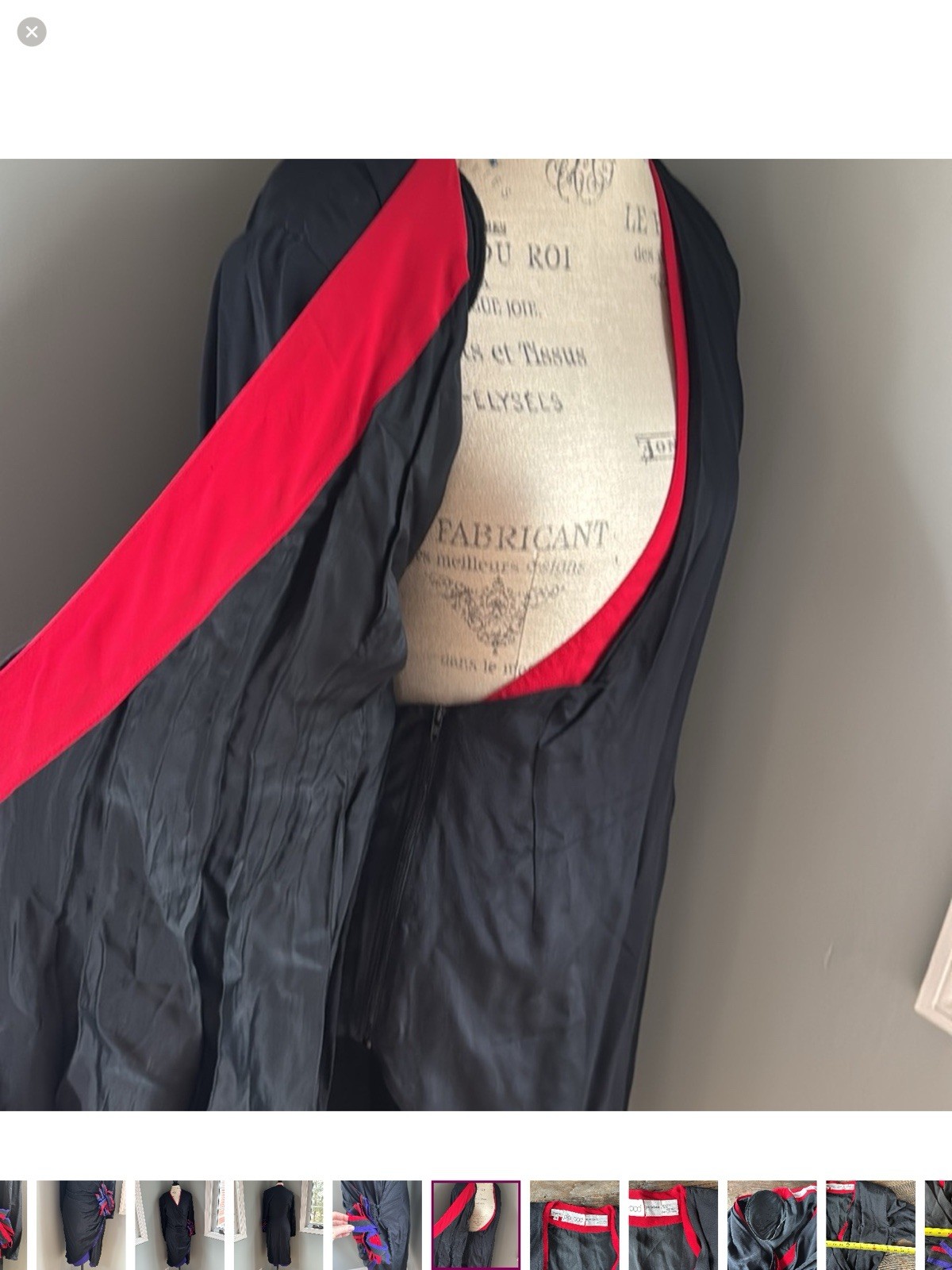 Vintage Pia Rucci Silk Wrap Dress