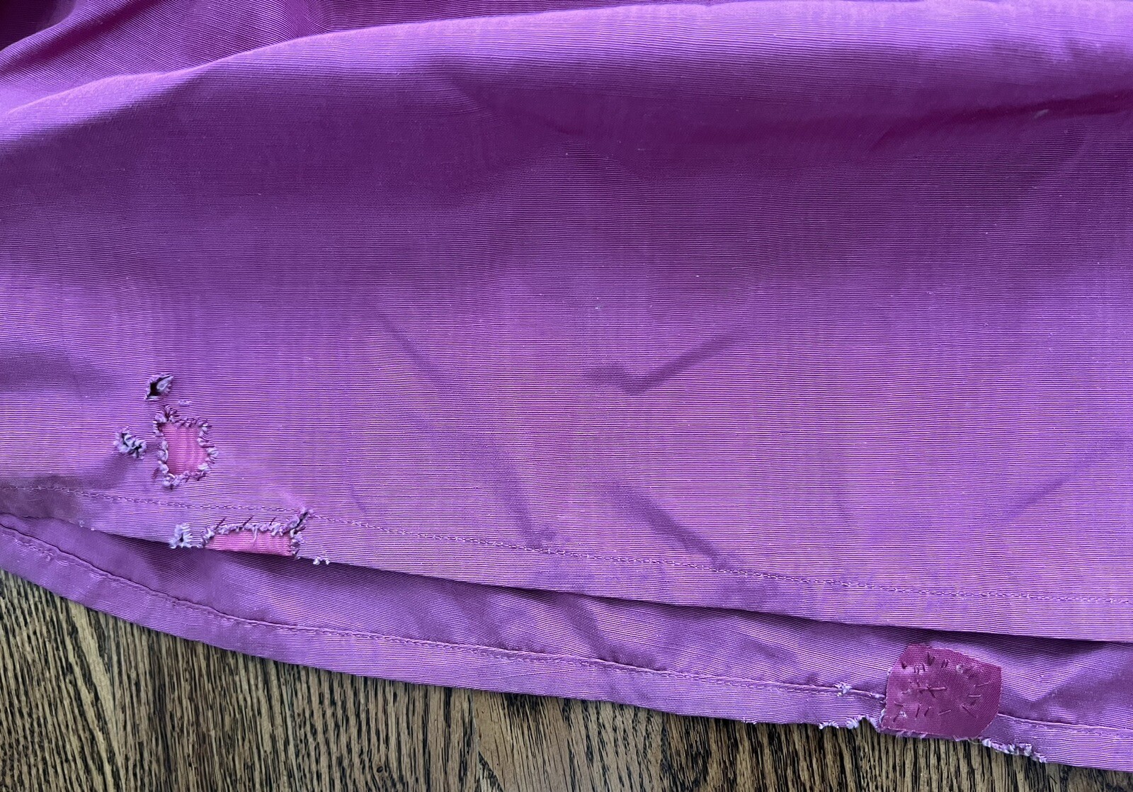Vintage 1940s Fred Perlberg Dance Originals Mauve Formal Dress Matching Gloves