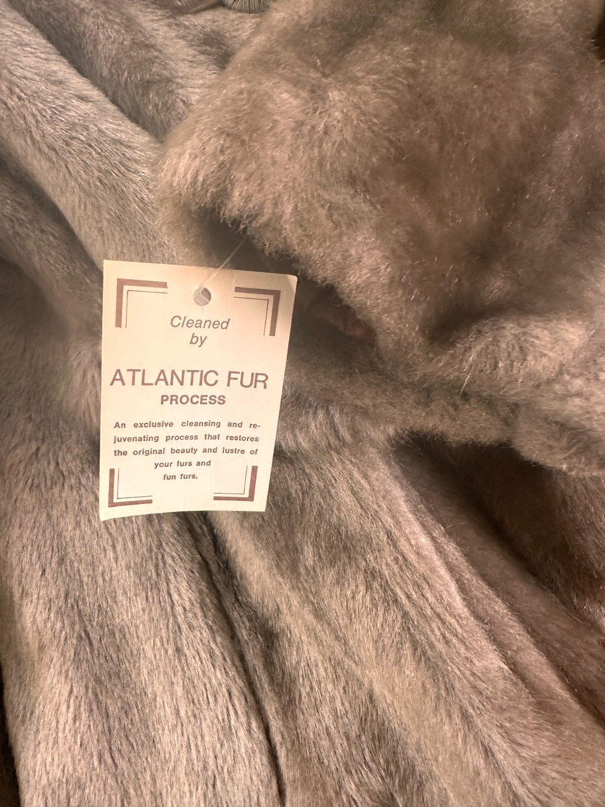 Vintage Faux Fur Coat