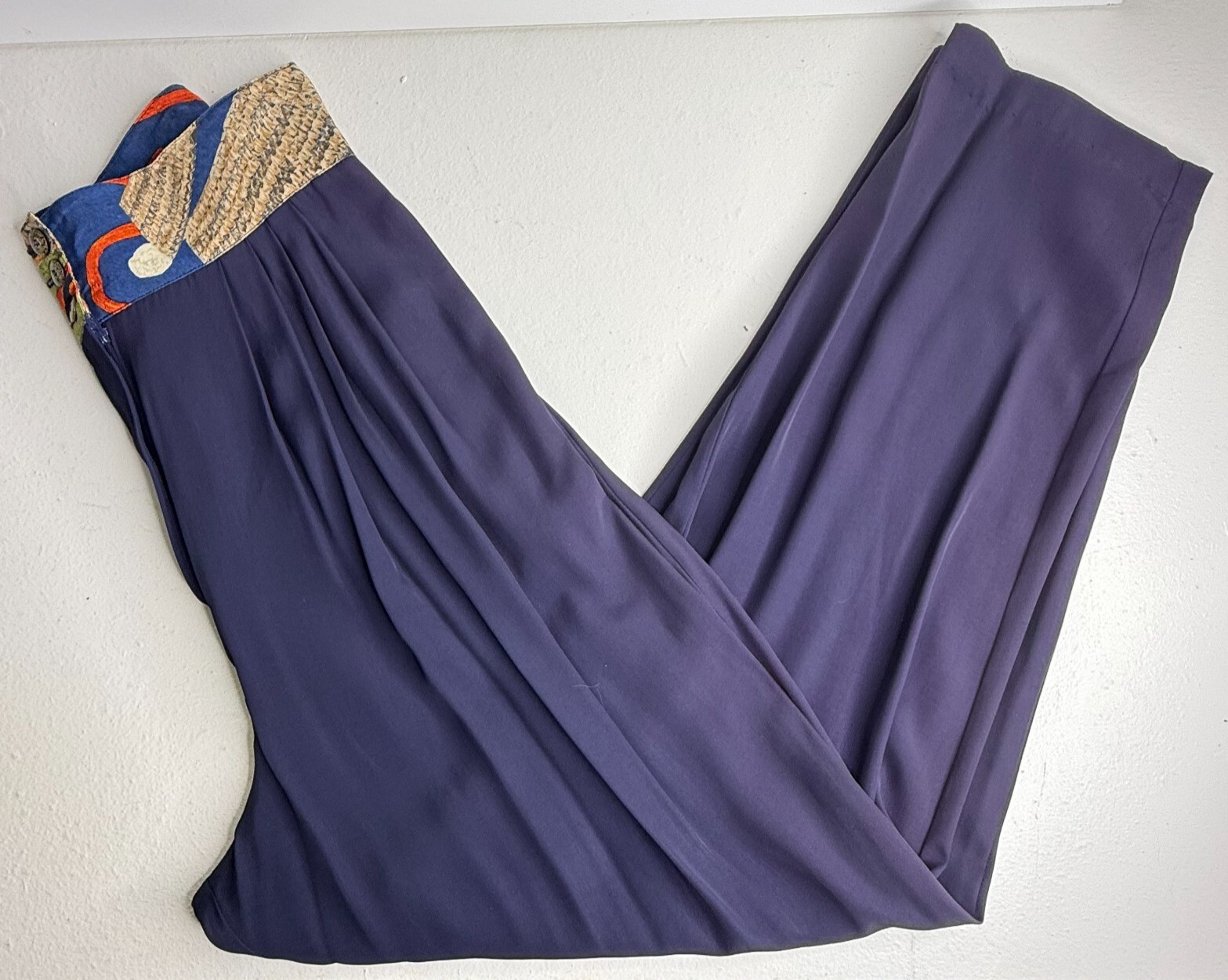 Marsha Brander Componix Vtg 90’s Pants Sz 10 Abstract High Waist Button
