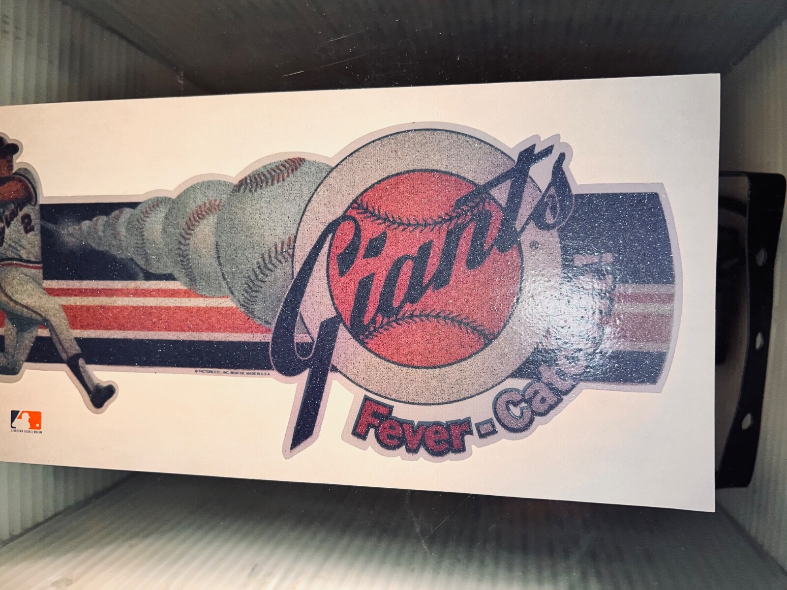 vTg San Francisco Giants Baseball MLB 80’s CATCH THE FEVER LOGO T-Shirt Iron On