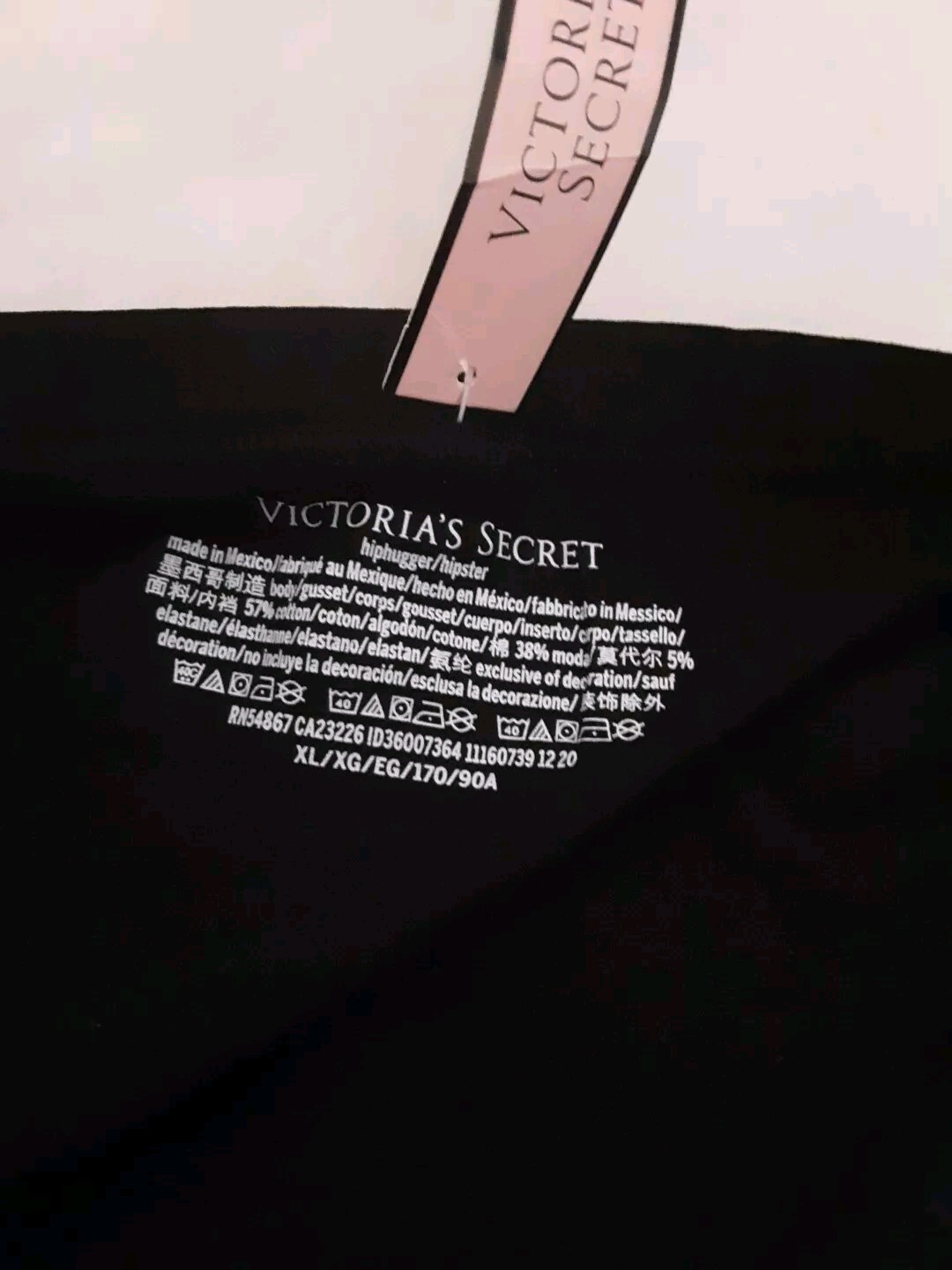 Lot of 3 Victoria’s Secret Hiphugger Cotton/Modal Panties Underwear Size XL