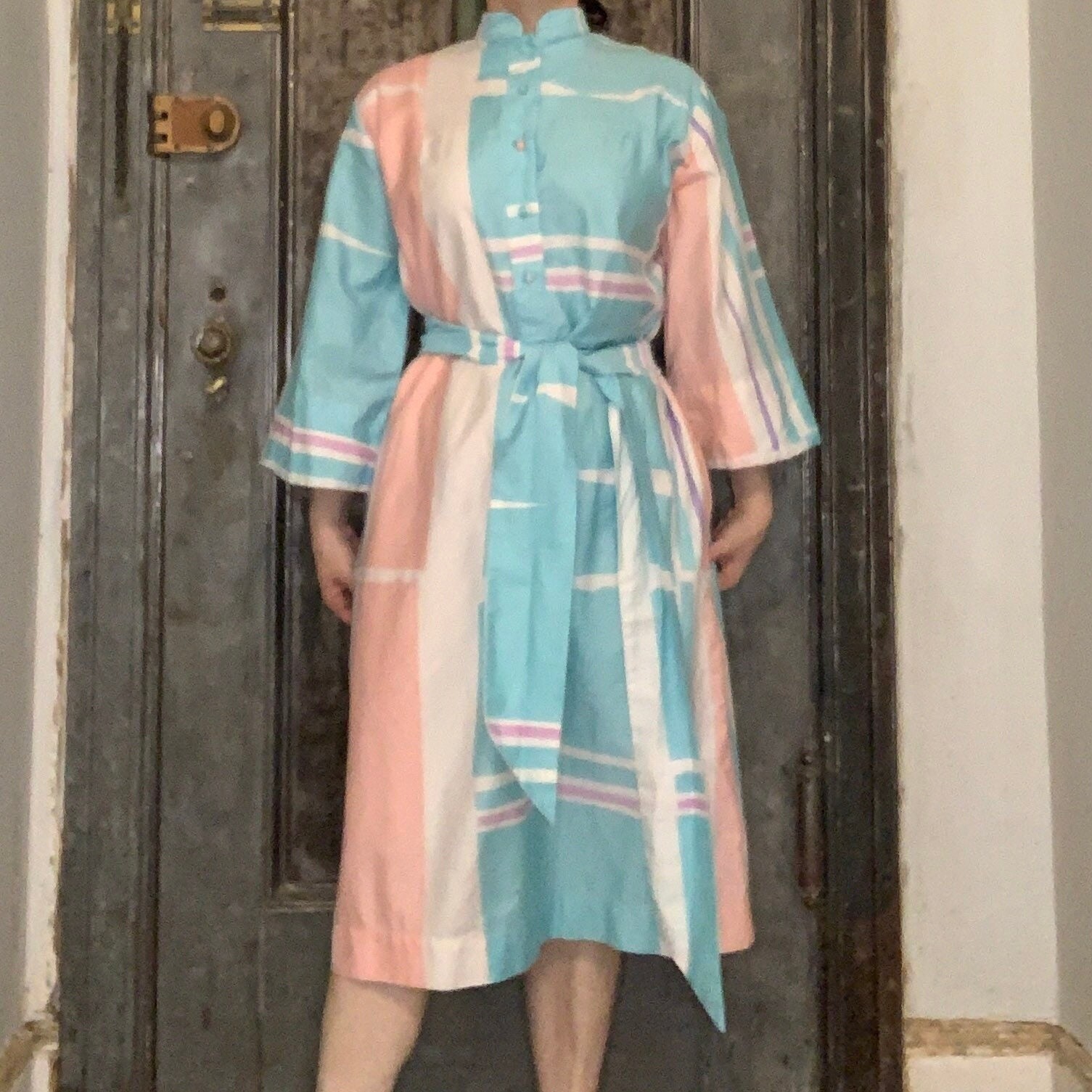 One size S M L XL Vintage 70s Catherine Ogust for Penthouse Gallery muu muu kaft