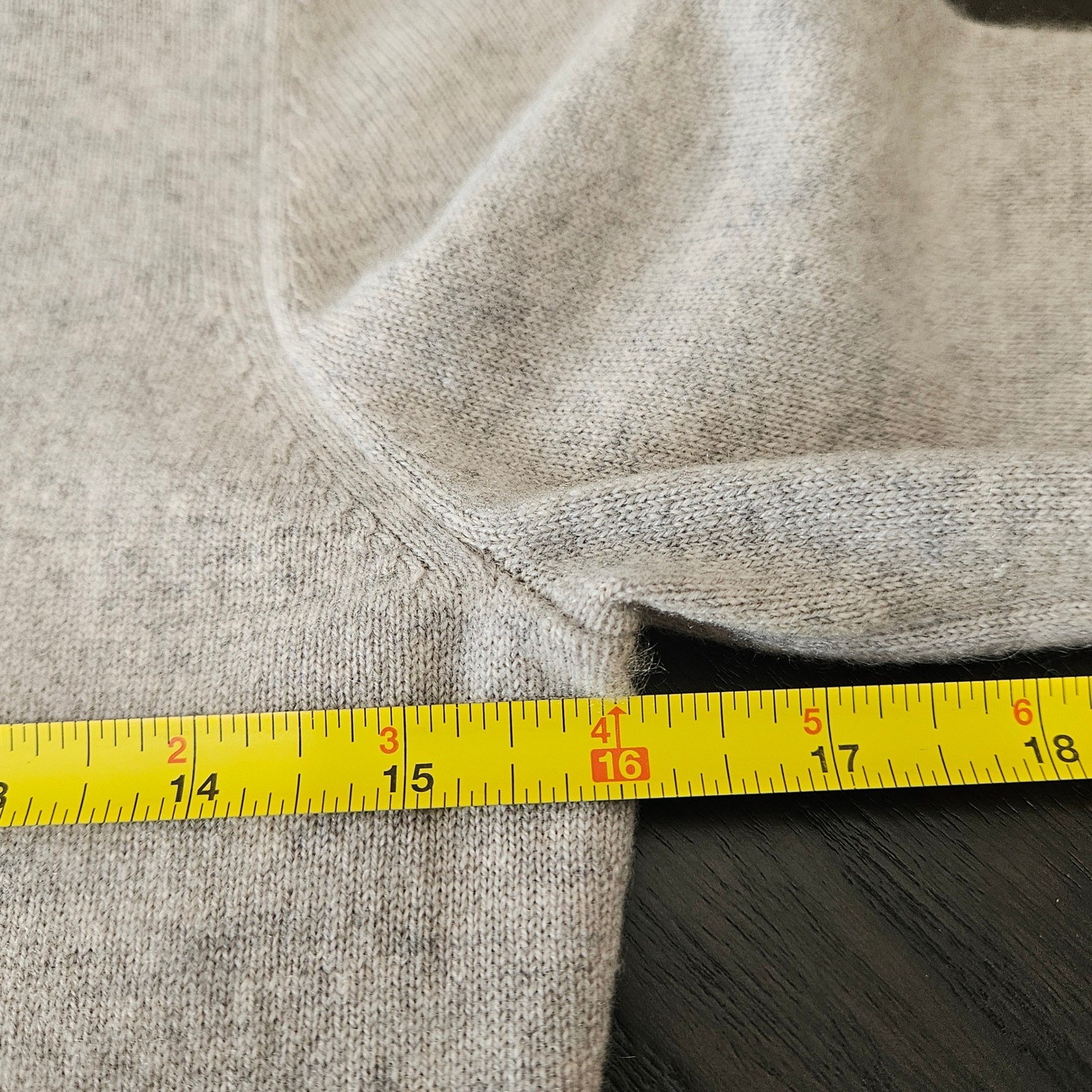 Vtg J.Crew 100% Cashmere Gray Sweater XXS FALL 2004 AS-IS Read Description