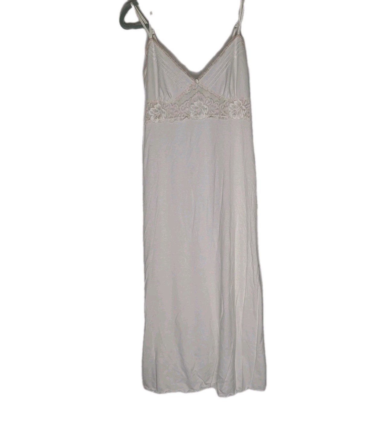 Vintage Rosch Creative Culture Ivory Lace Nightgown Size 12 Ivory Lace Romantic