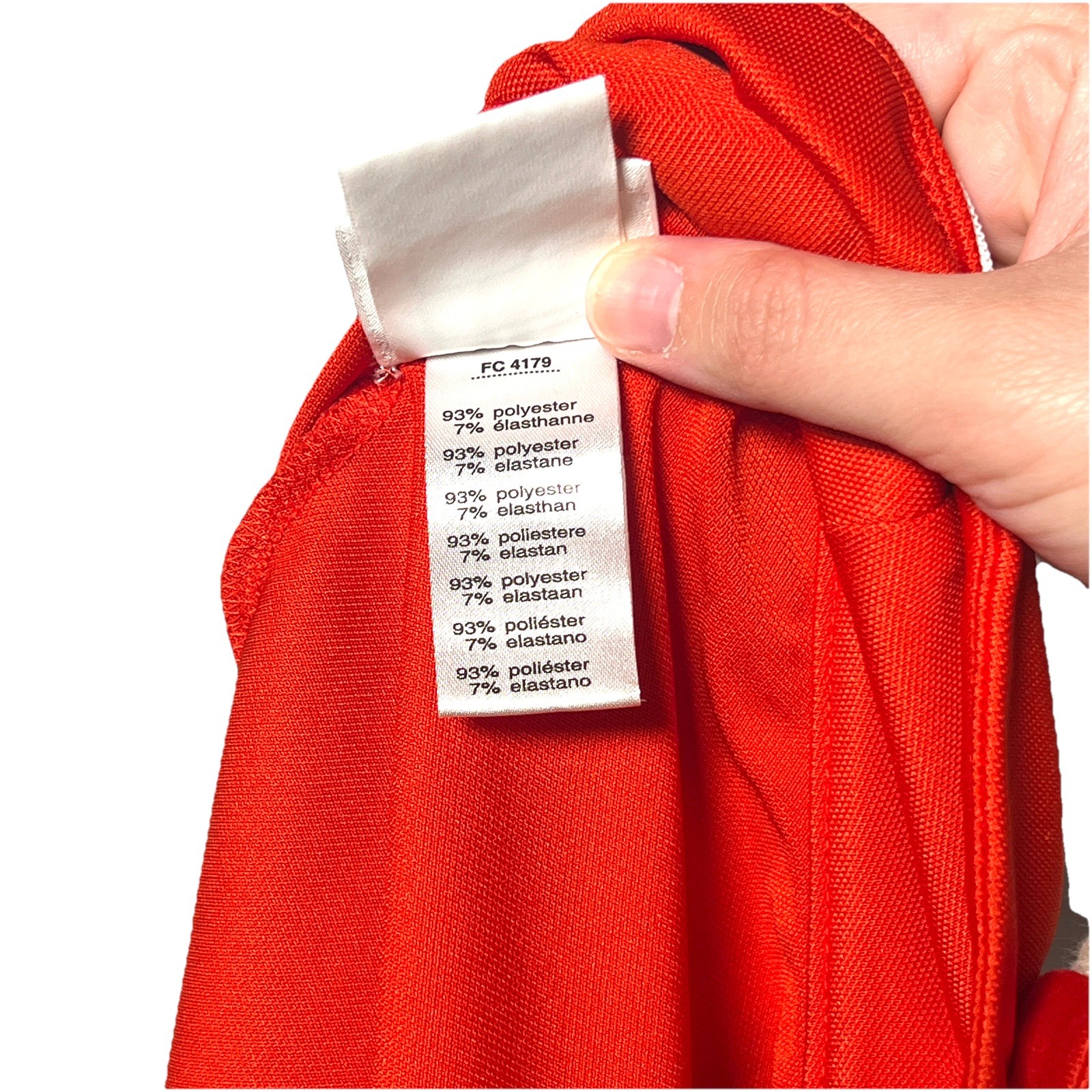 Lacoste Vintage Orange Pleated Mini Skirt Golf Tennis White Mesh Sporty Preppy