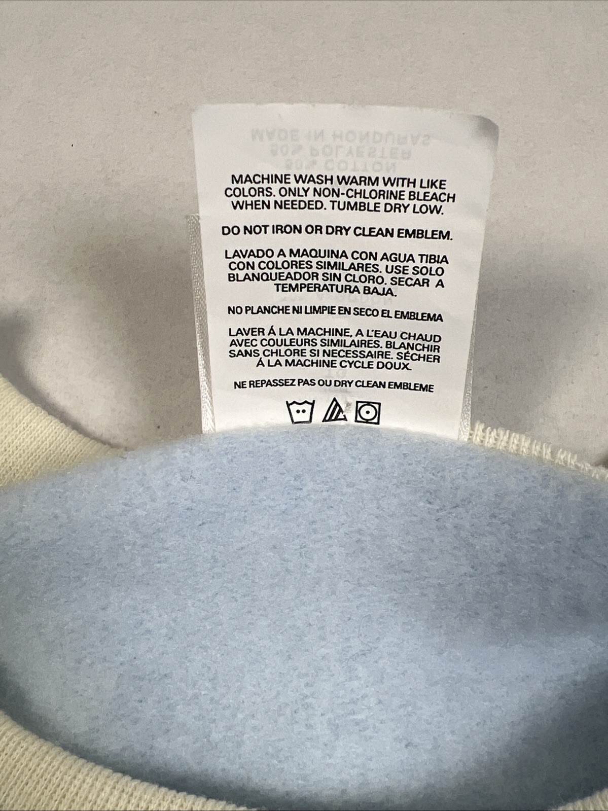 90s Endless Designs Snowman Sweatshirt XL Light Blue Embroidered Winter Holiday