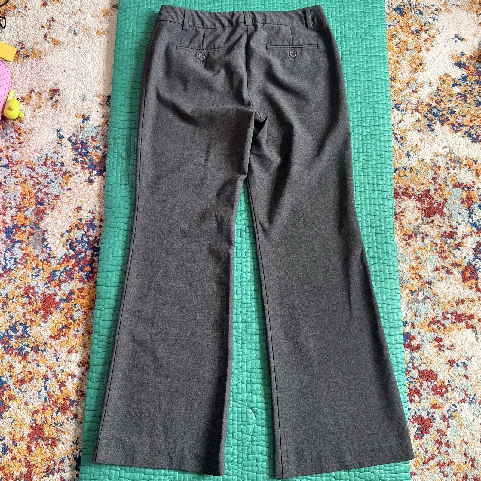 Y2K Body by Victoria The Christie Fit Stretch Trousers Sz 4 Short Low Rise Flare