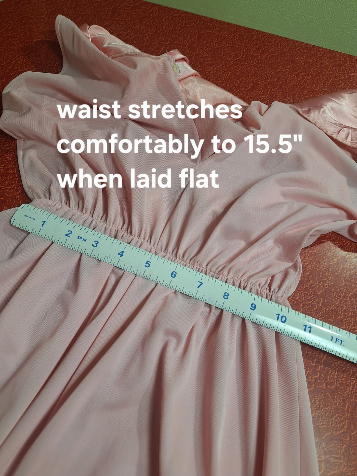 True VTG Mid-century Mod 1960s 1970s Wide Leg Nylon Pajama Jumpsuit Loungewear