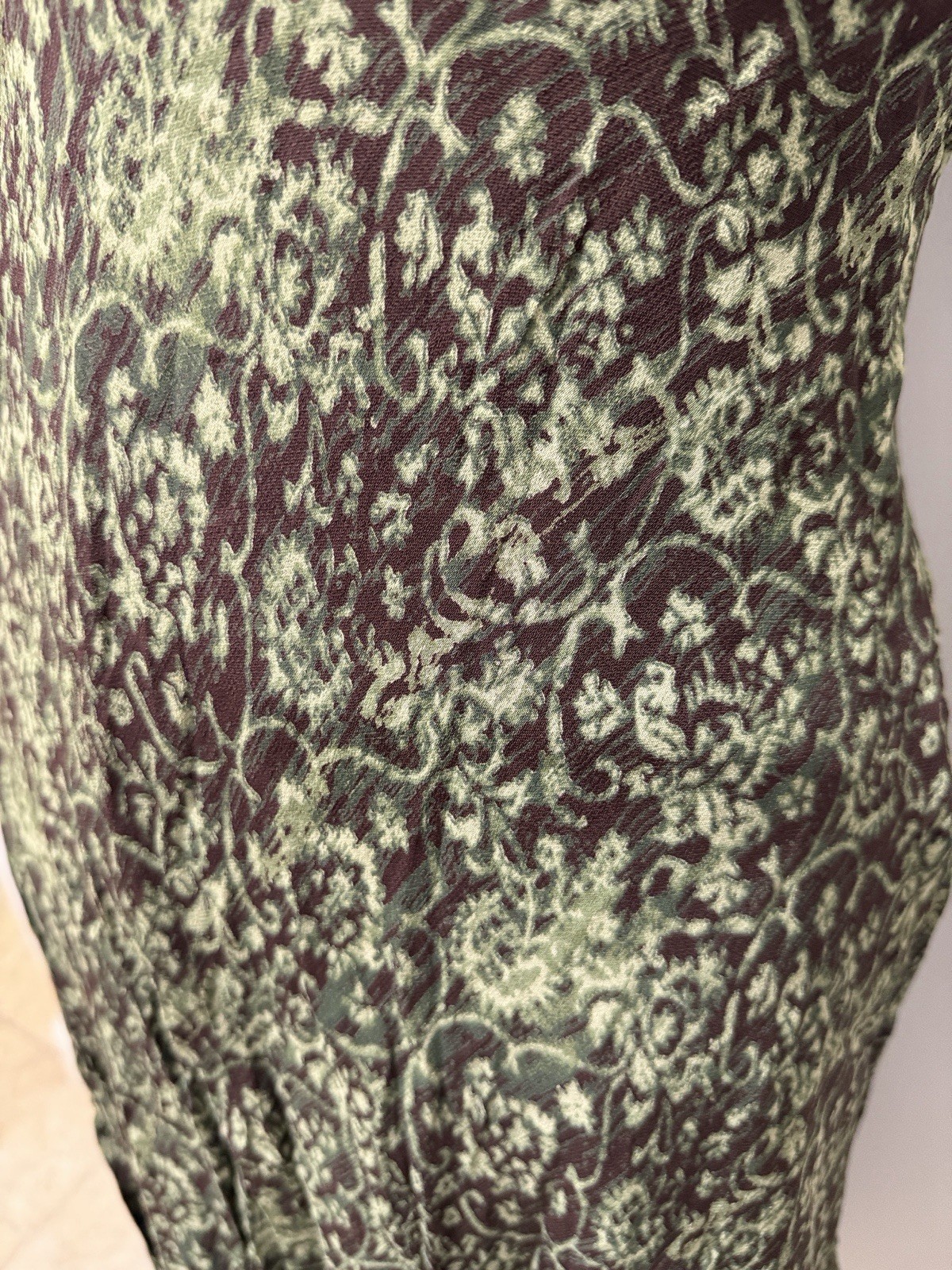 Vintage Y2K Lizzie McGuire V Neck MIDI Dress floral BRATZ Bodycon Retro 90s hip