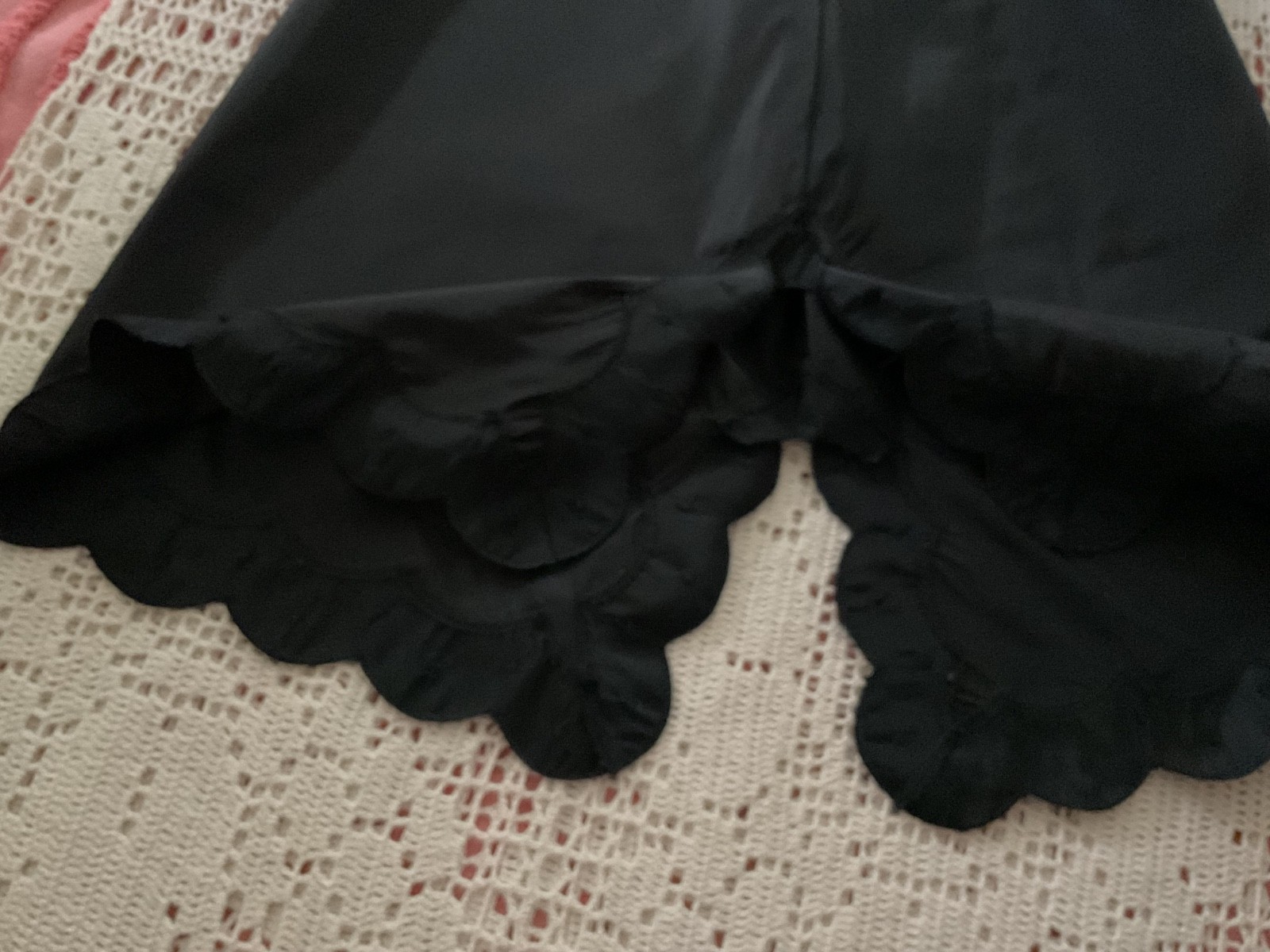 VTG BARBIZON TAFFETA BLEND 'TAFREDDA’ 'CANDIE’ SZ 9 BLACK FULL SLIP MINT UNWORN